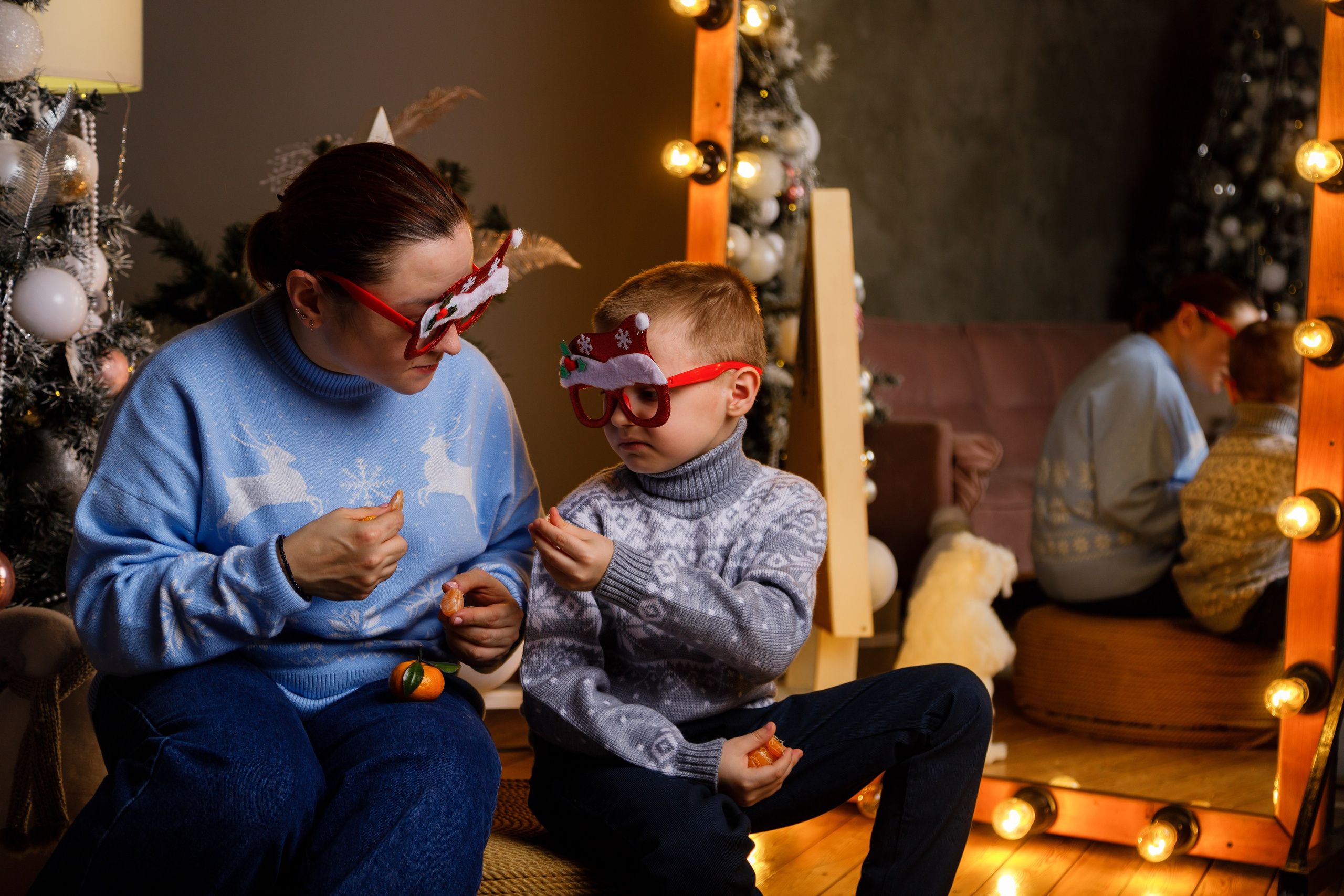 Новый год. Фотограф Новосибирск Анна Полонова