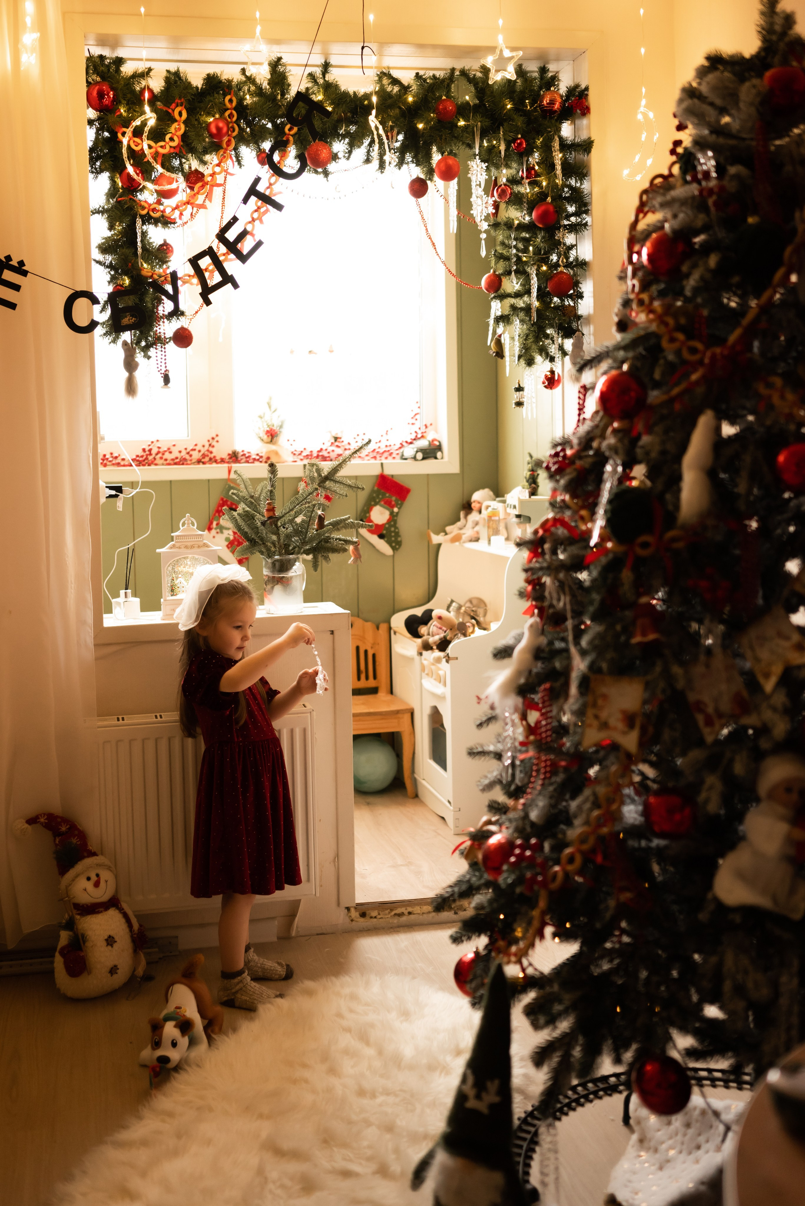 Новогодняя история Варвары. Фотограф Ксения Огородова портфолио