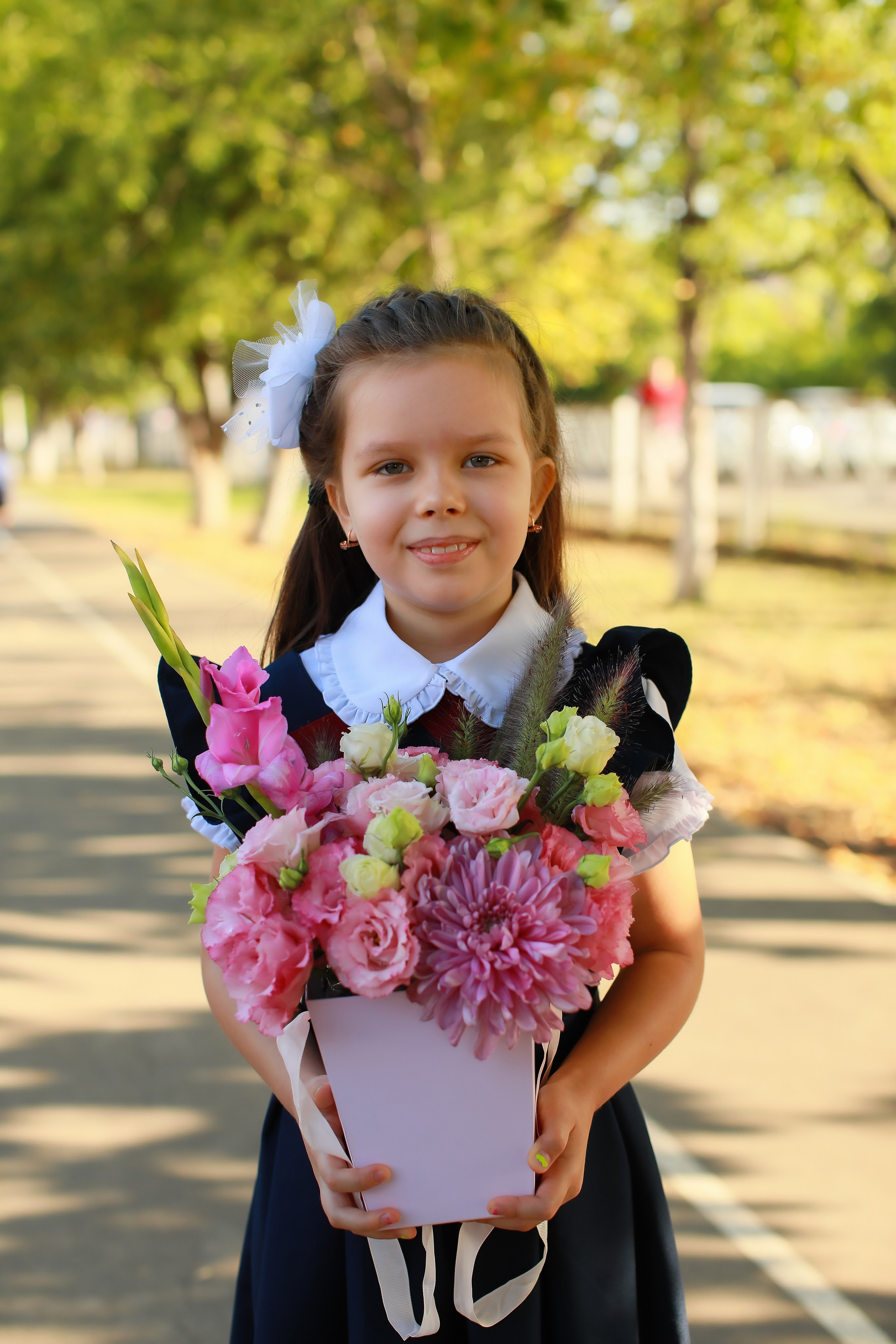 1 сентября (Школа 93). Детский семейный фотограф Краснодар