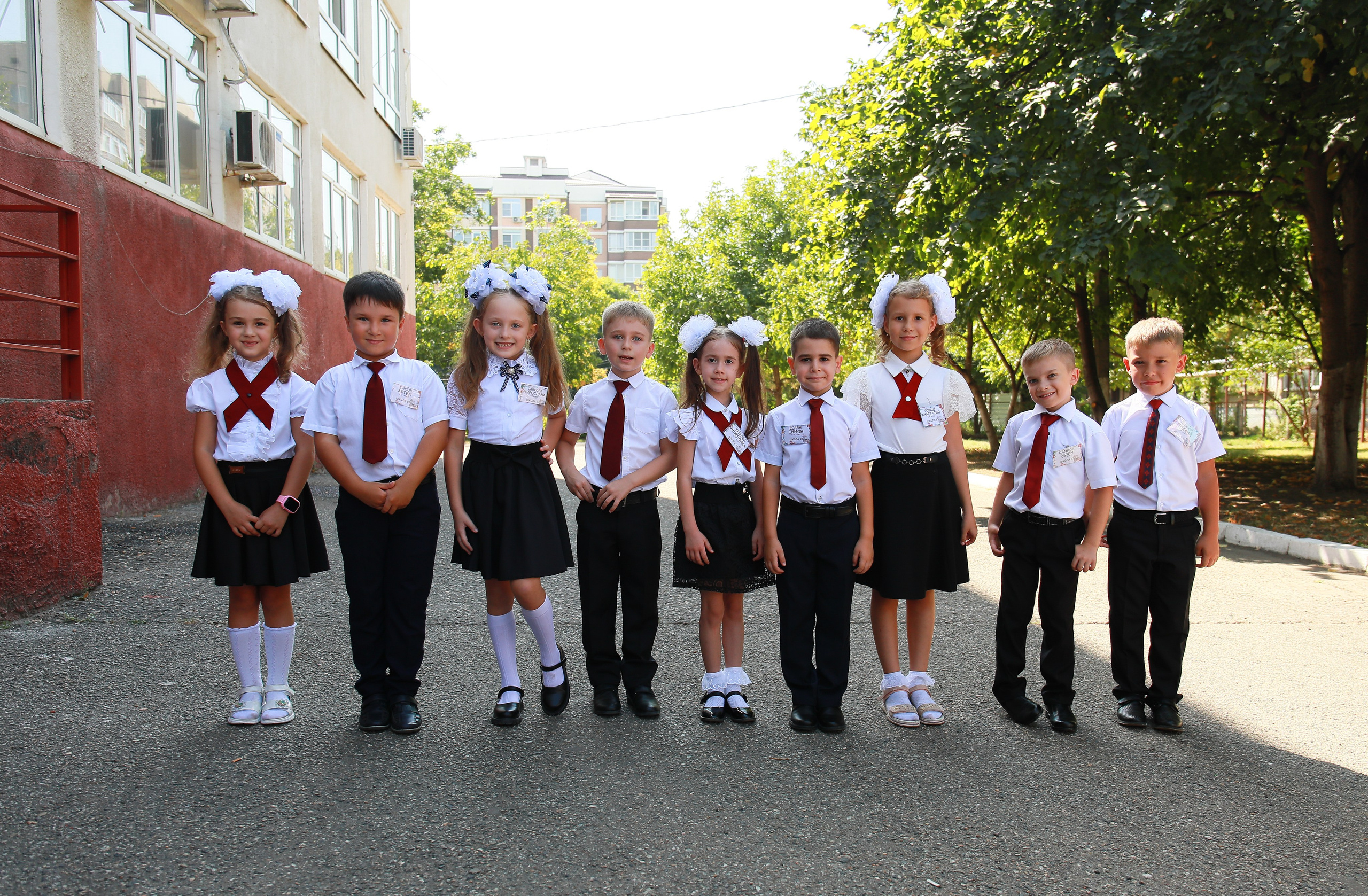 1 сентября (Школа 93). Детский семейный фотограф Краснодар