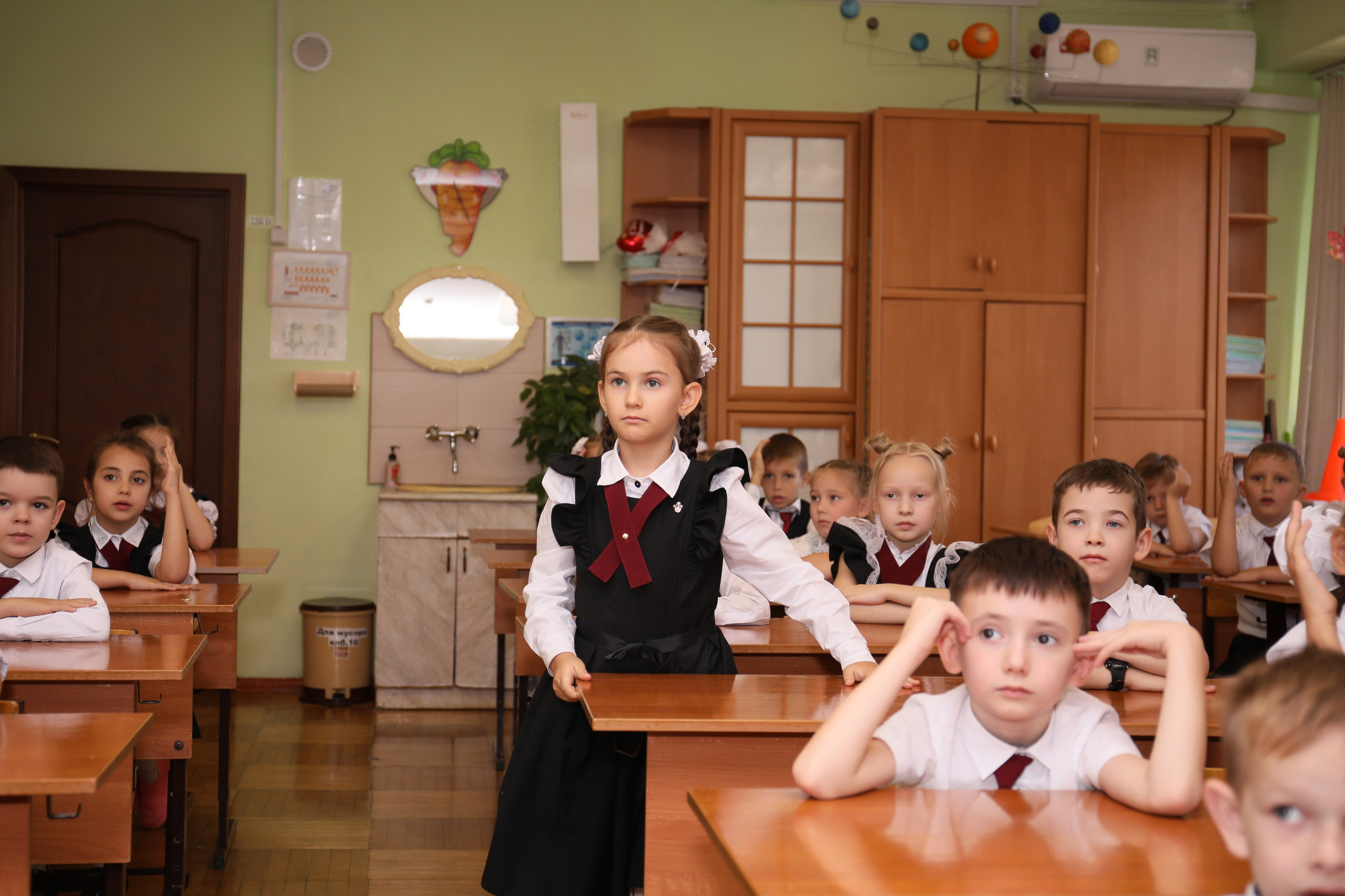 1 класс (Школа 93). Детский семейный фотограф Краснодар