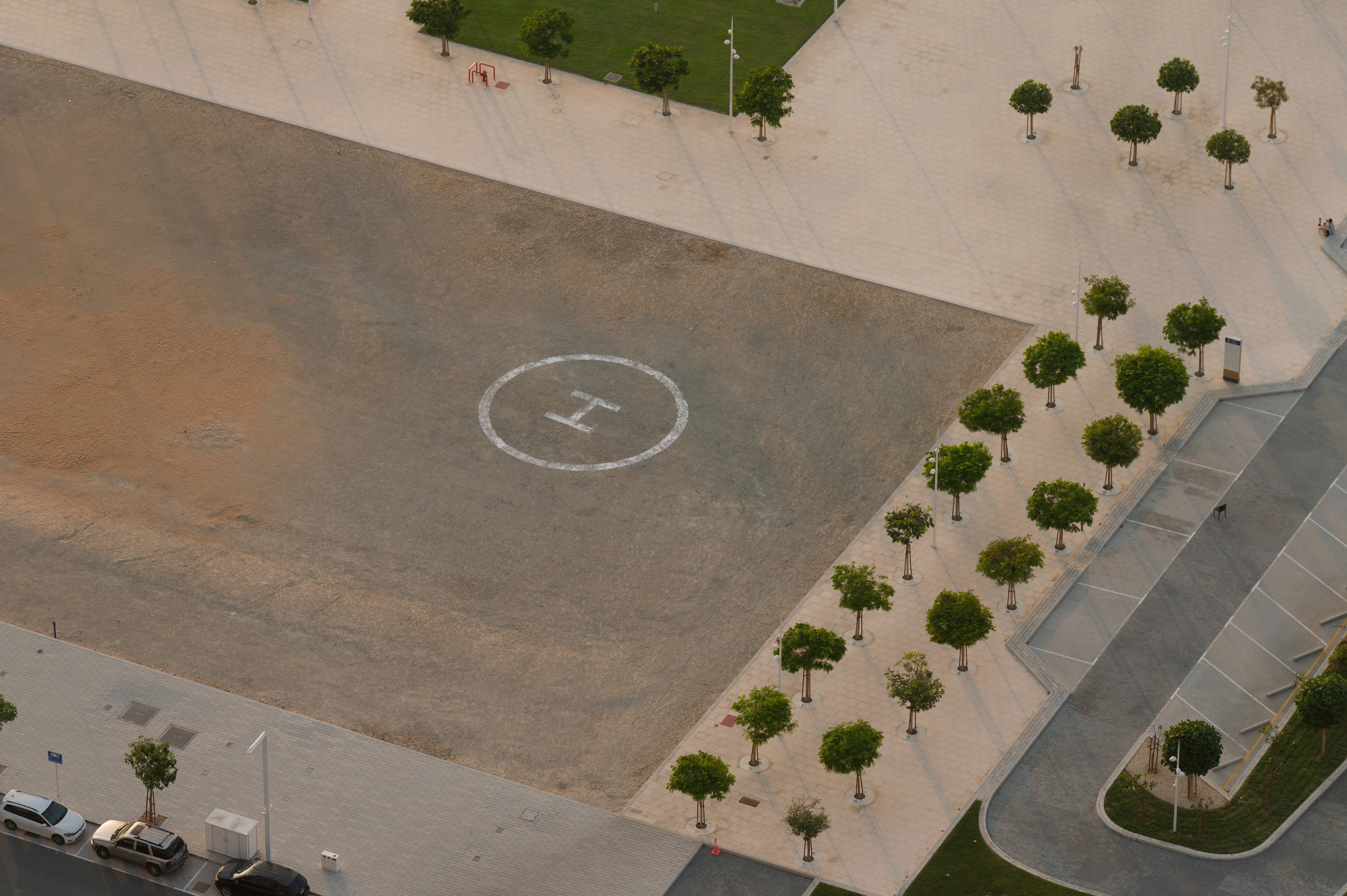 Dubai heliport 
