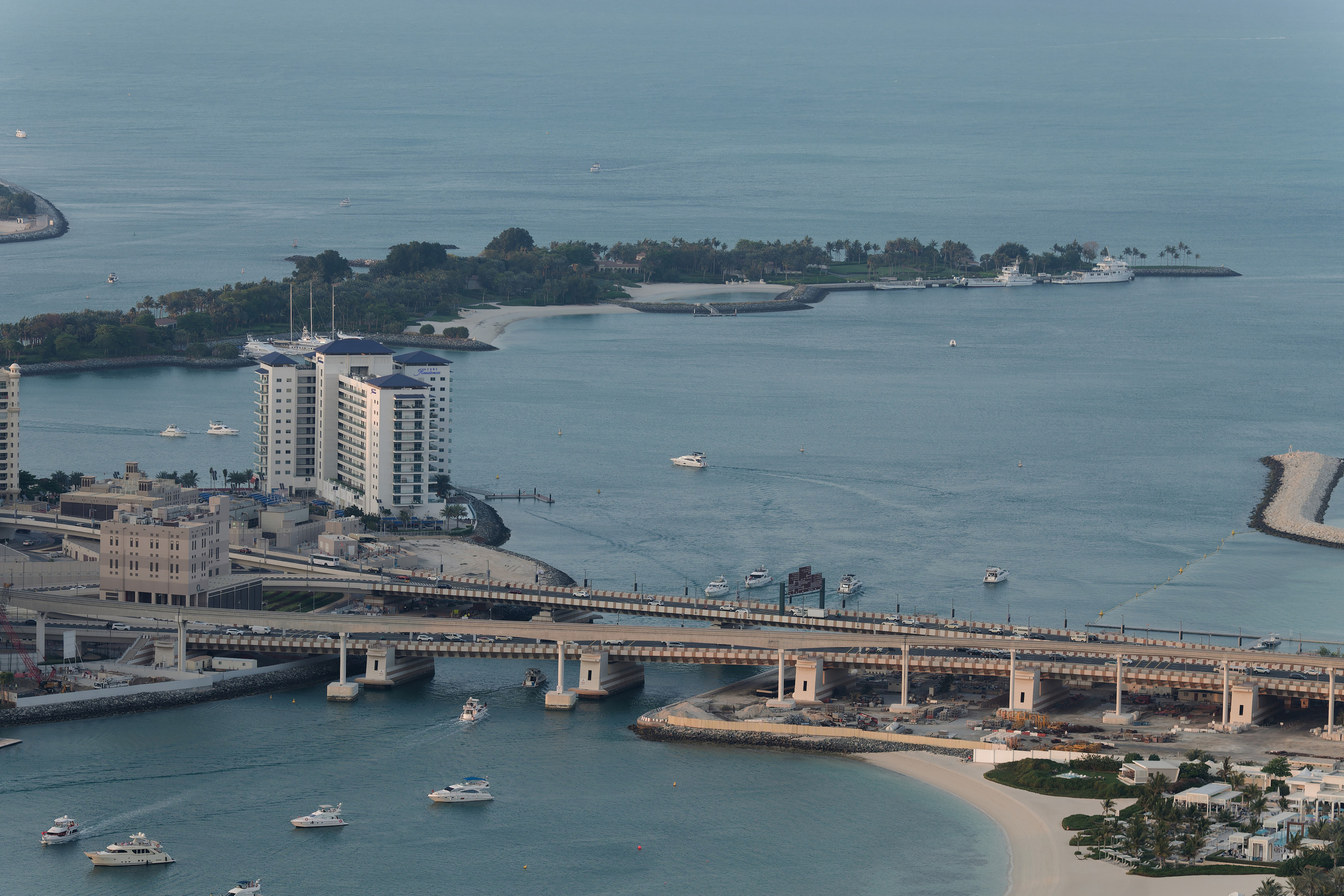 transport hub for The Palm Jumeirah Dubai