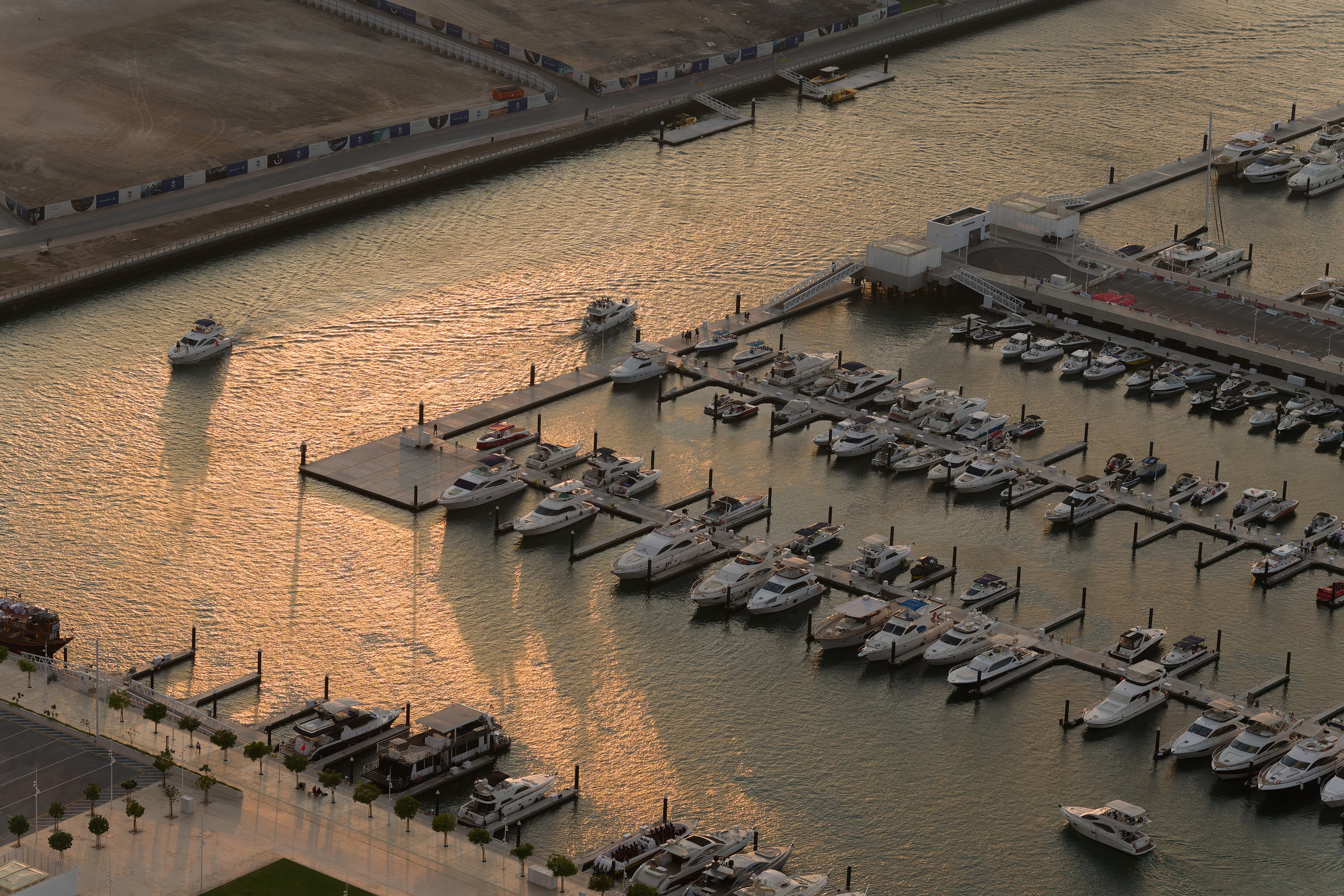 Dubai Harbour marina