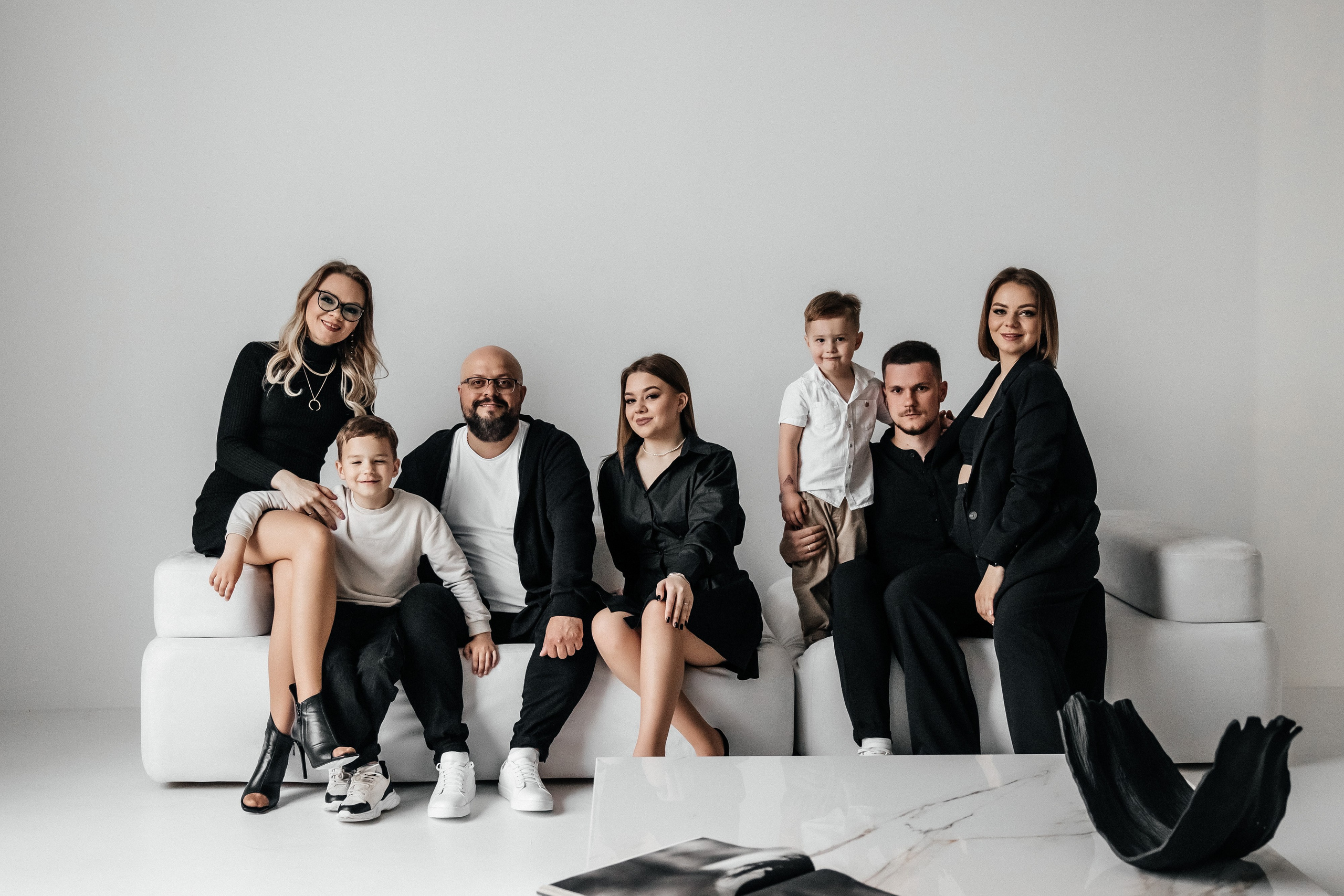 Семейная студийная съемка. Свадебный и семейный фотограф в Краснодар, Россия