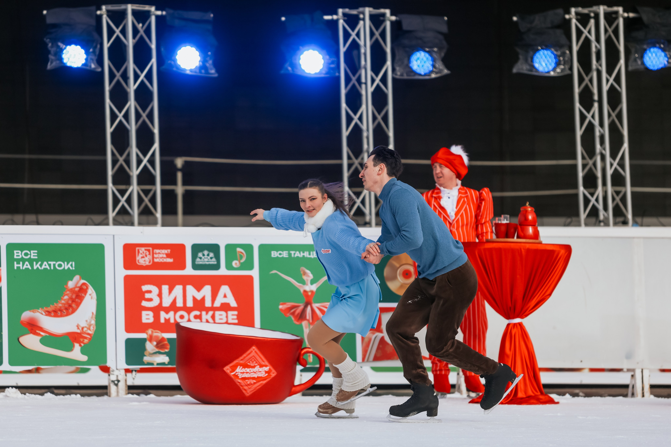 Ледовое шоу Сокольники Московское Чаепитие. Фотограф и видеограф Анна Домашенко