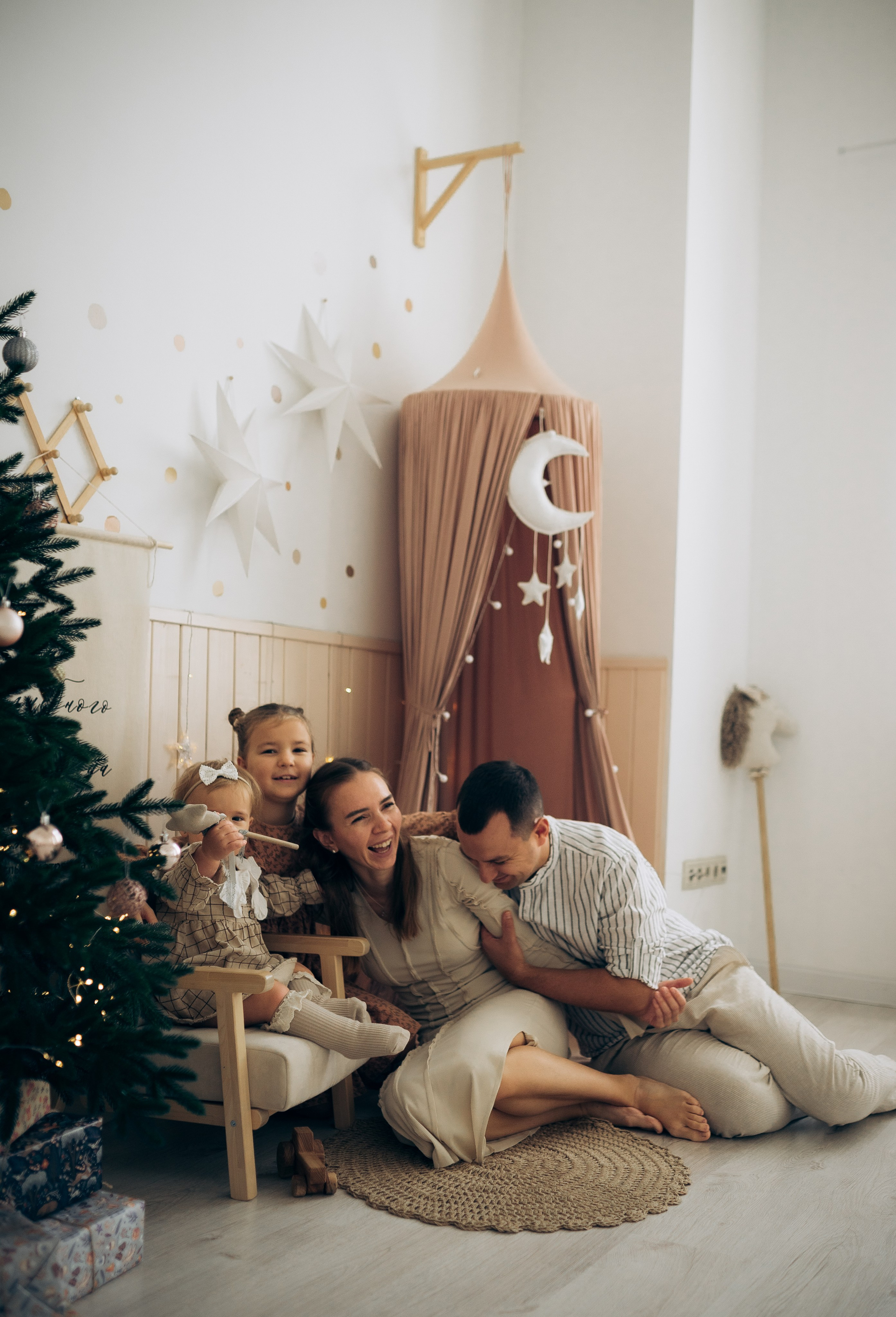 Новогоднее веселье. Семейный и детский фотограф в Щелково Алена Дробот