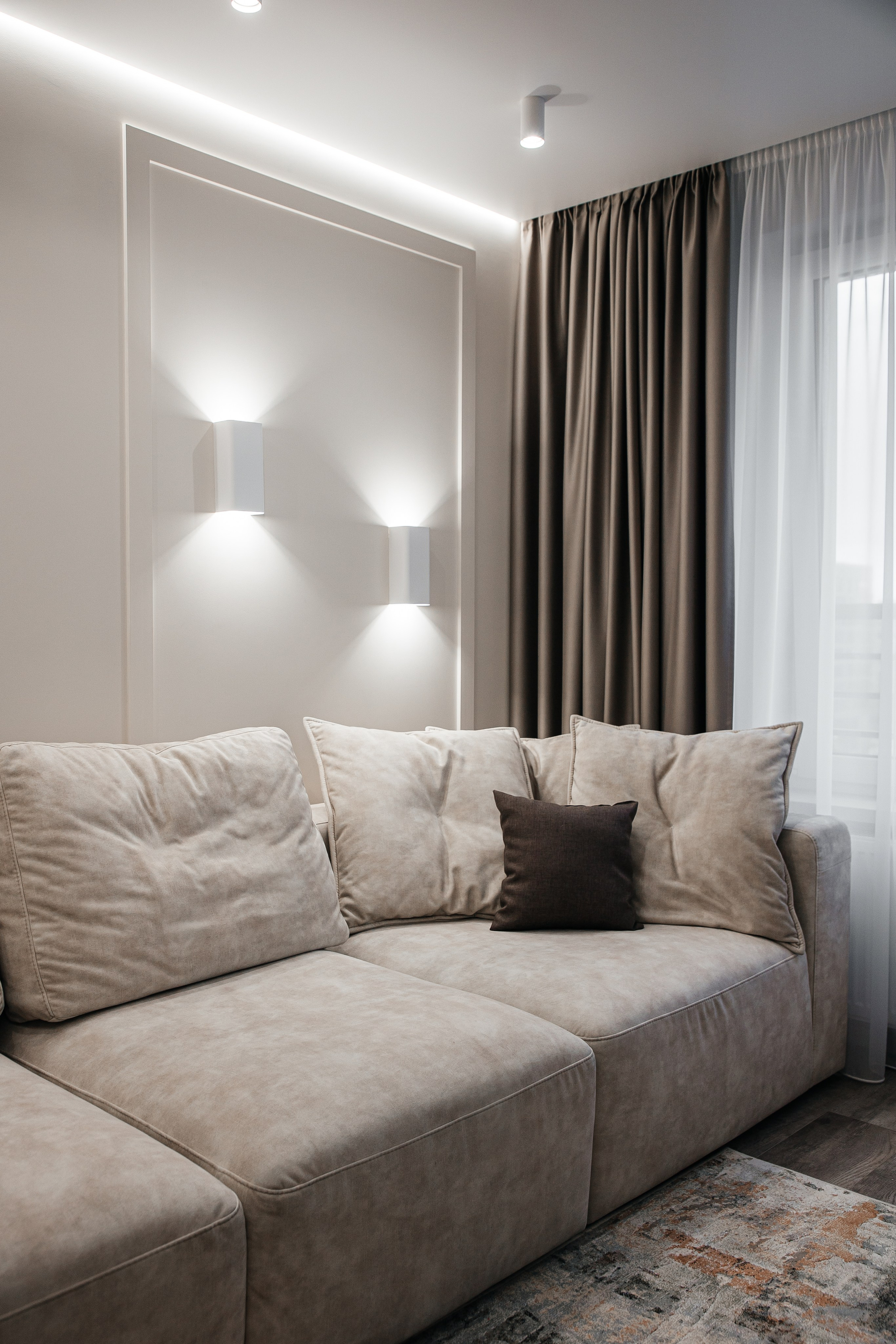 Квартира в портфолио дизайнеру. Фотограф Денис Лесковский (Тюмень)