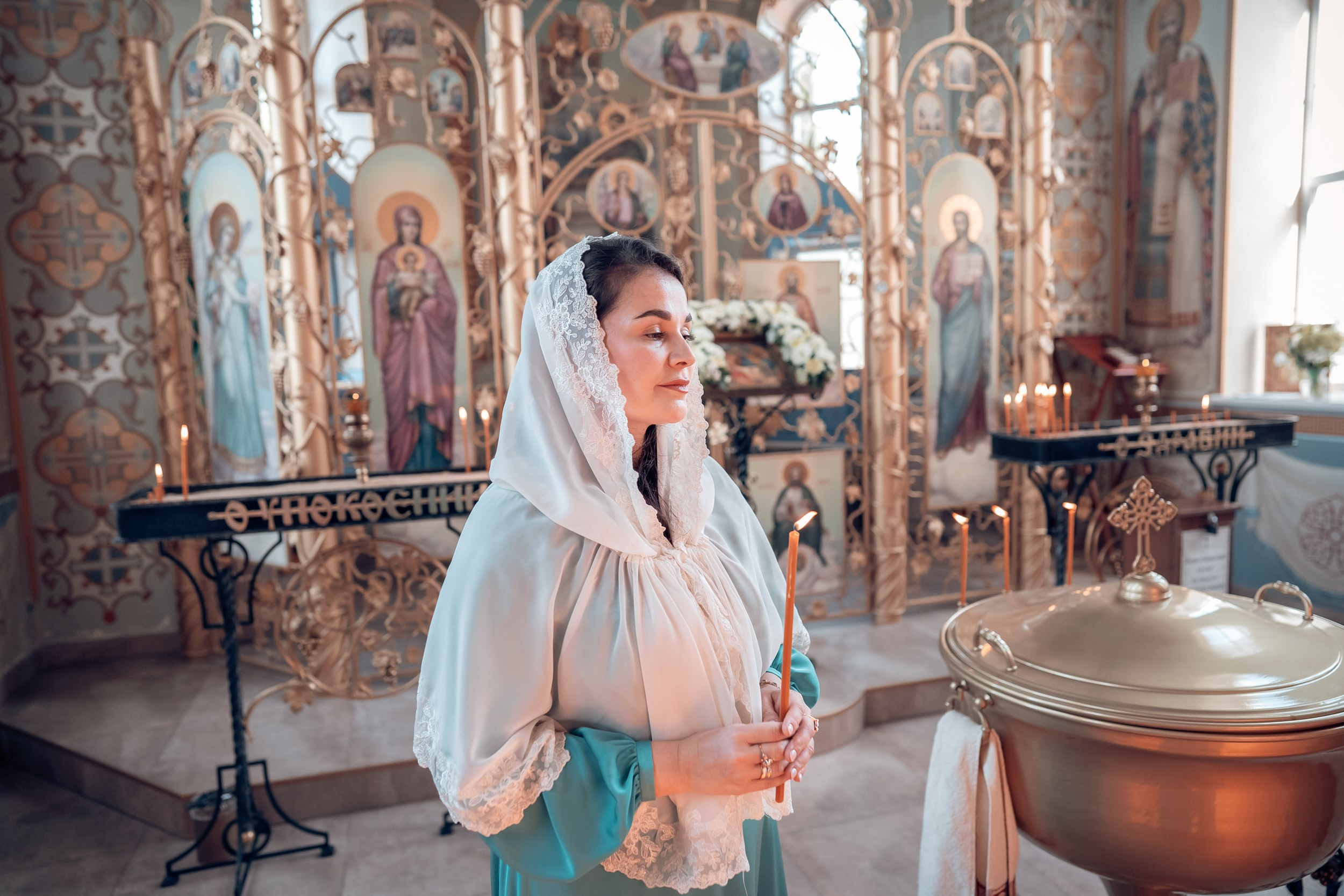 Крещение в храме ап.Андрея Первозванного г. Севастополь. Церковный фотограф Севастополь