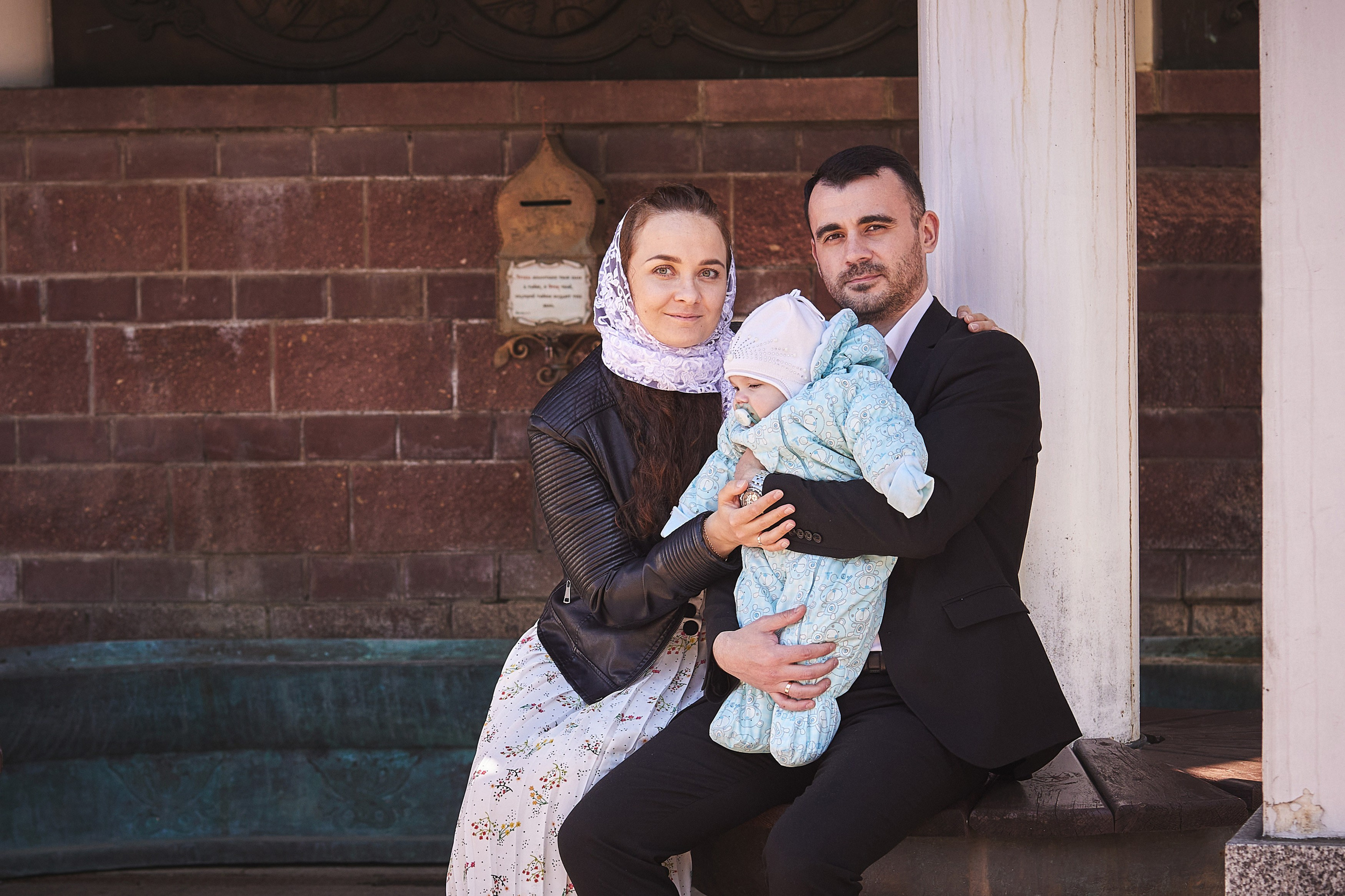 Фотосессия таинства крещения в Минске