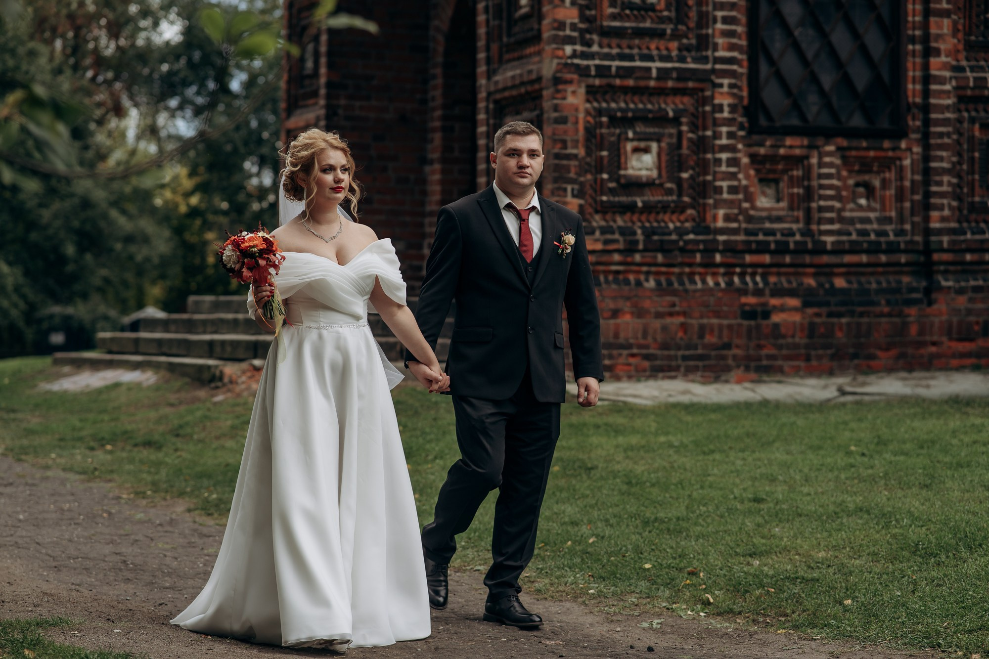 Свадебная осенняя фотосессия. Свадебный и репортажный фотограф в Ярославле Евгений Сальников