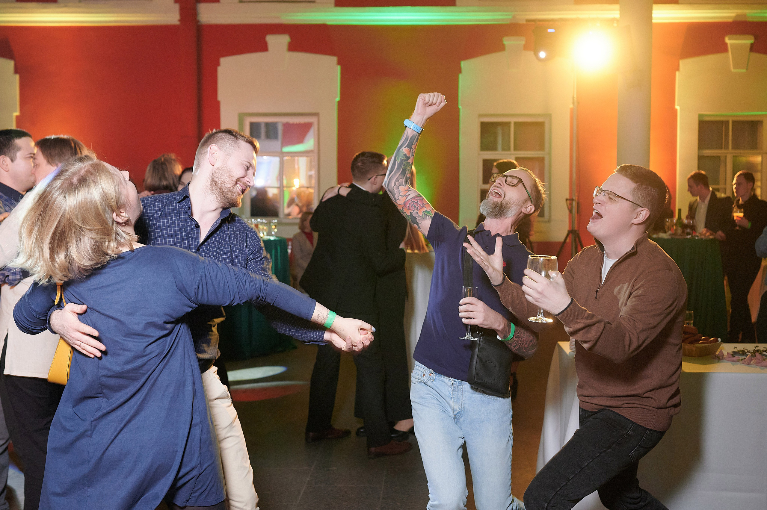 Корпоратив в Атриуме Петропавлоской крепости. Профессиональная репортажная фотосъёмка мероприятий в Санкт-Петербурге