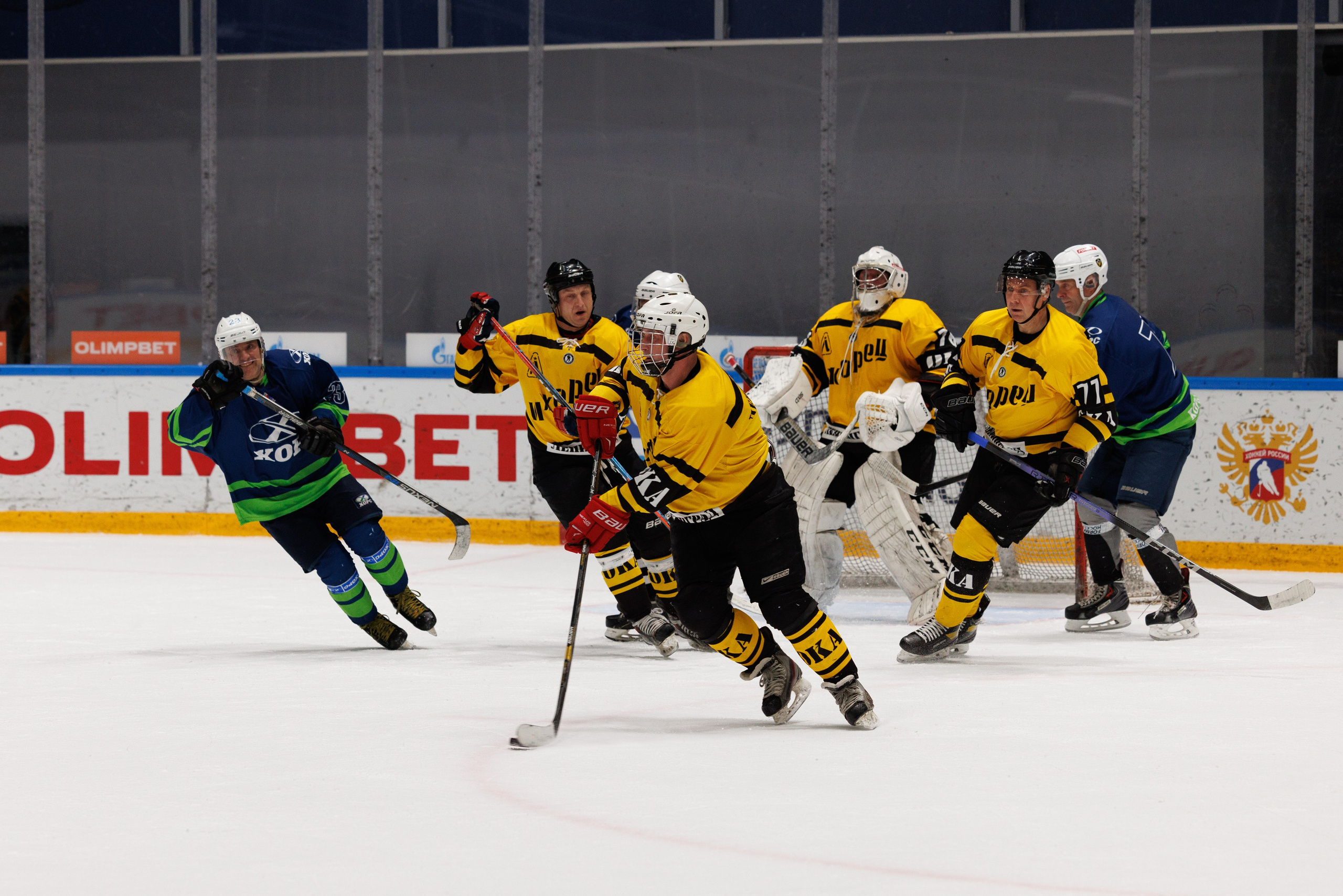 НХЛ (40+) Ижорец — Хорс 3-3. Фотограф Александр Заломаев