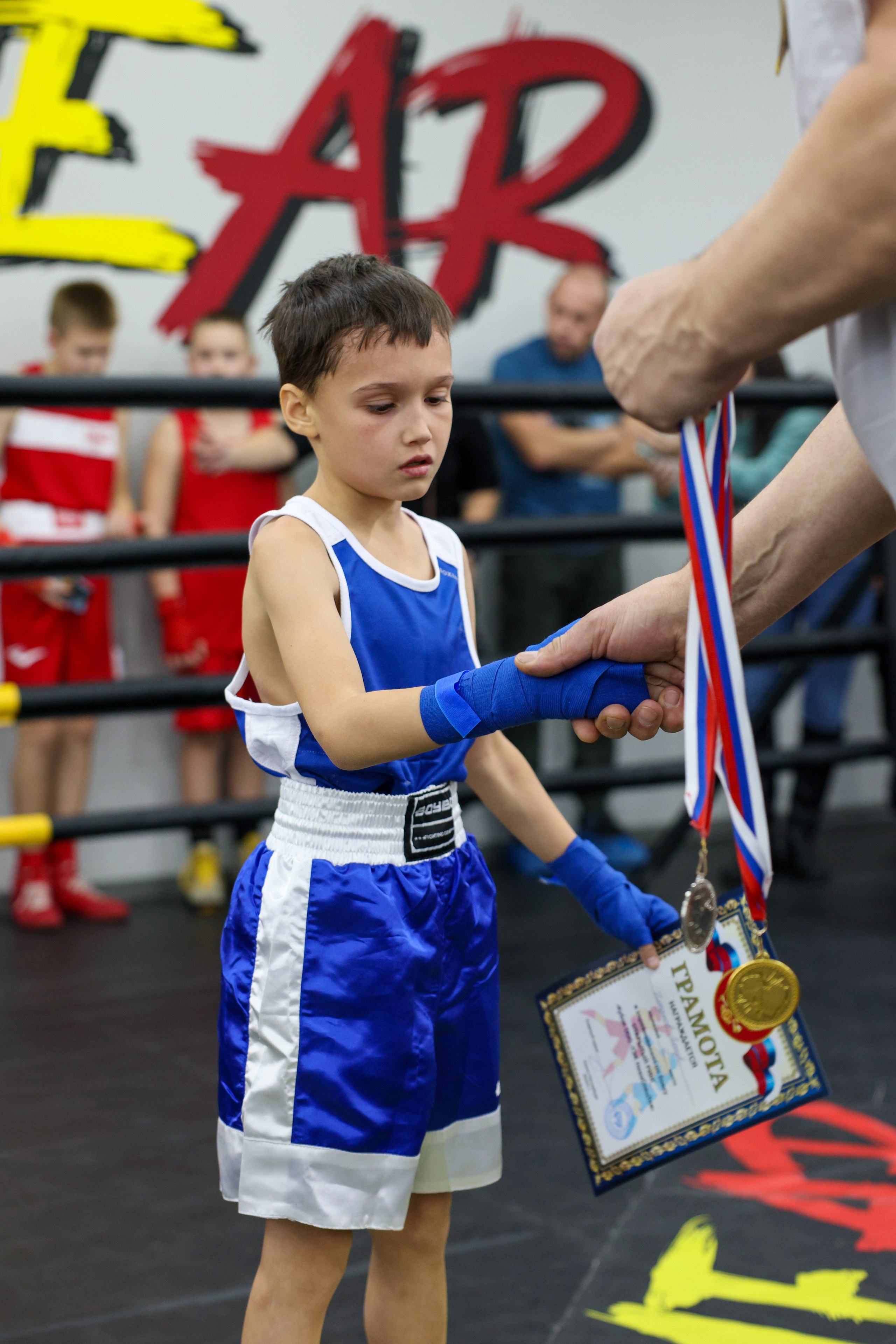 Открытый ринг «кубок ООО «ТЭК НеваСпецТяж». Фотограф Александр Заломаев