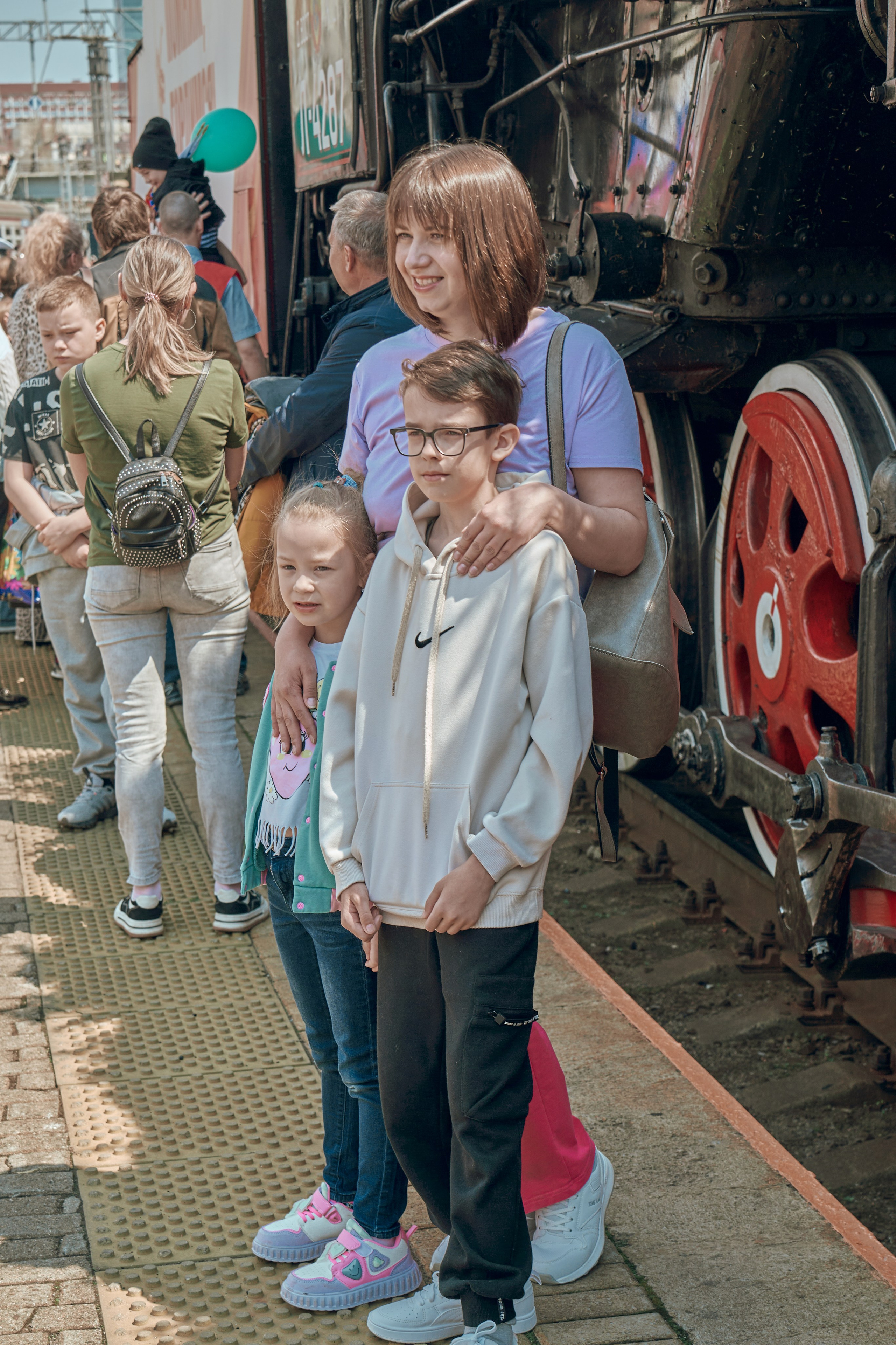 Поезд Победы!. Фотограф во Владивостоке