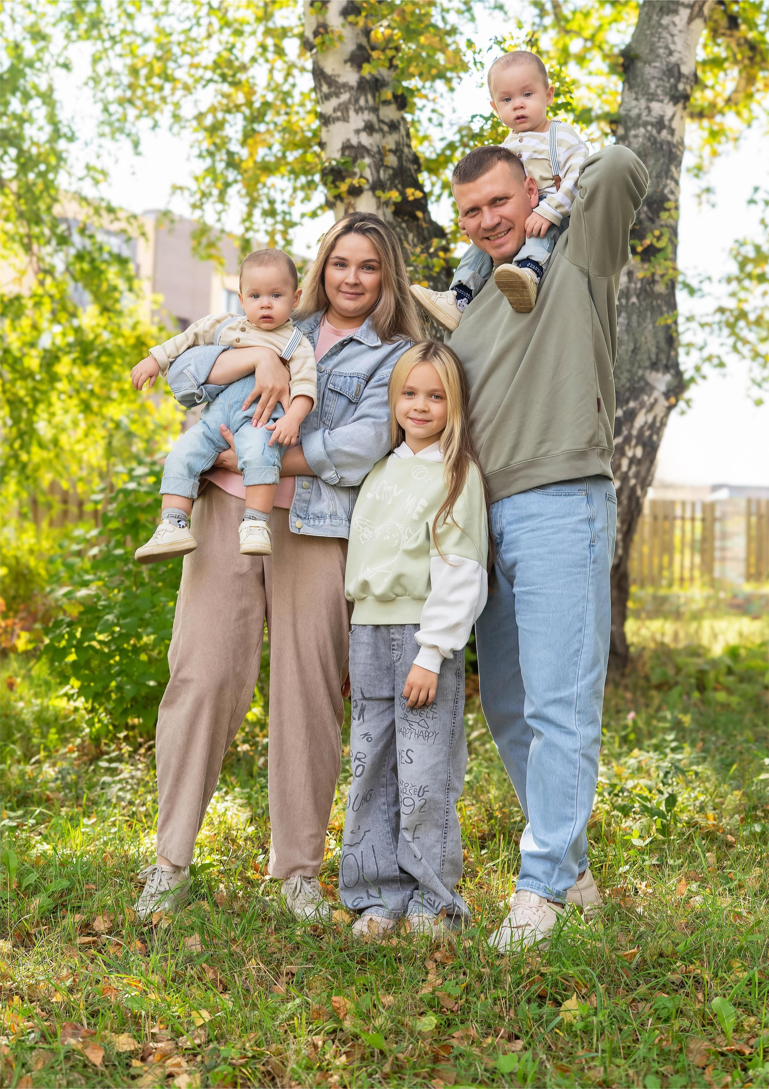 Семейная фотосессия в Новосибирске Краснообске