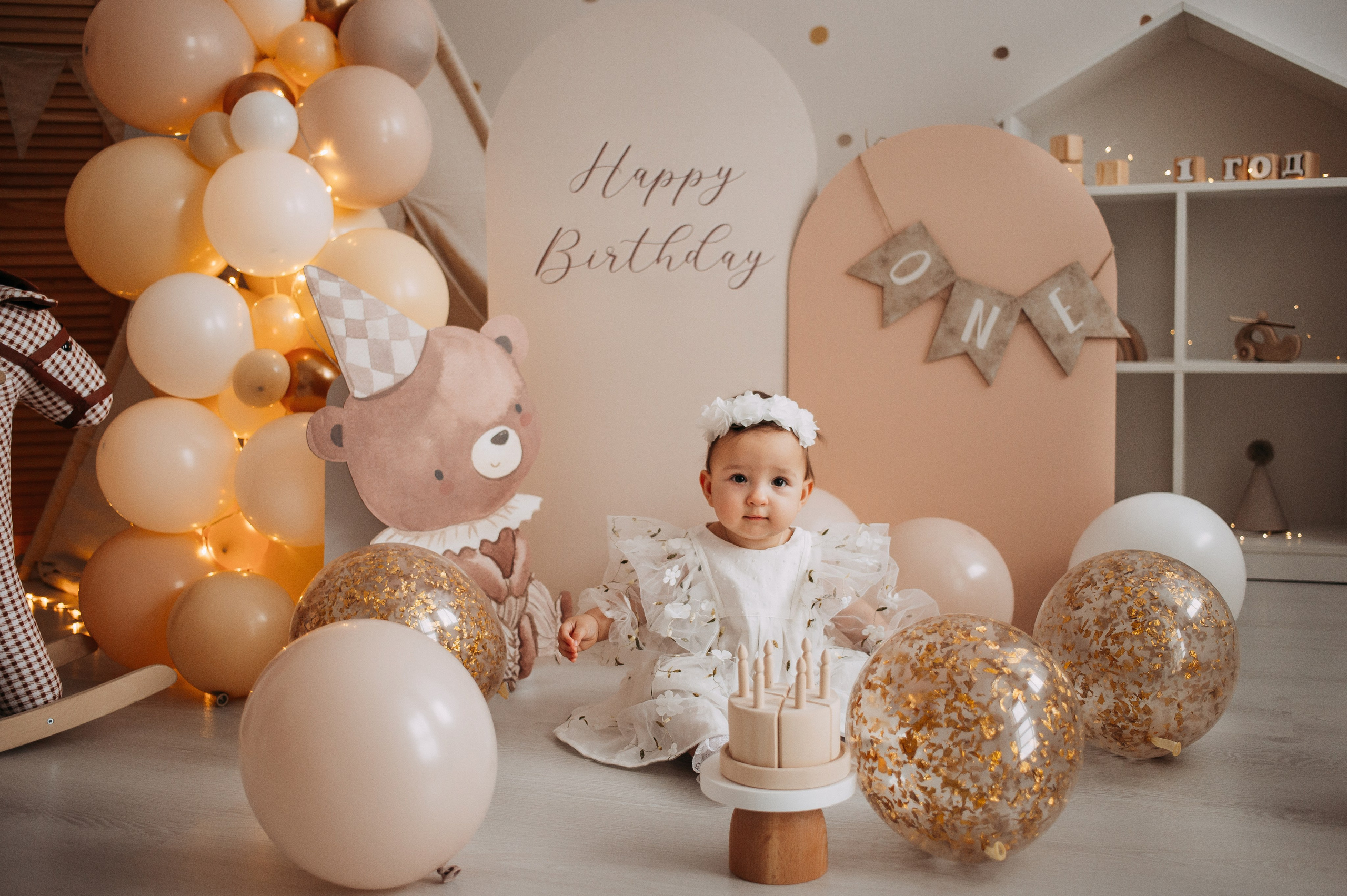 1 годик малышке. Фотограф в Санкт-Петербурге Гарипова Валерия