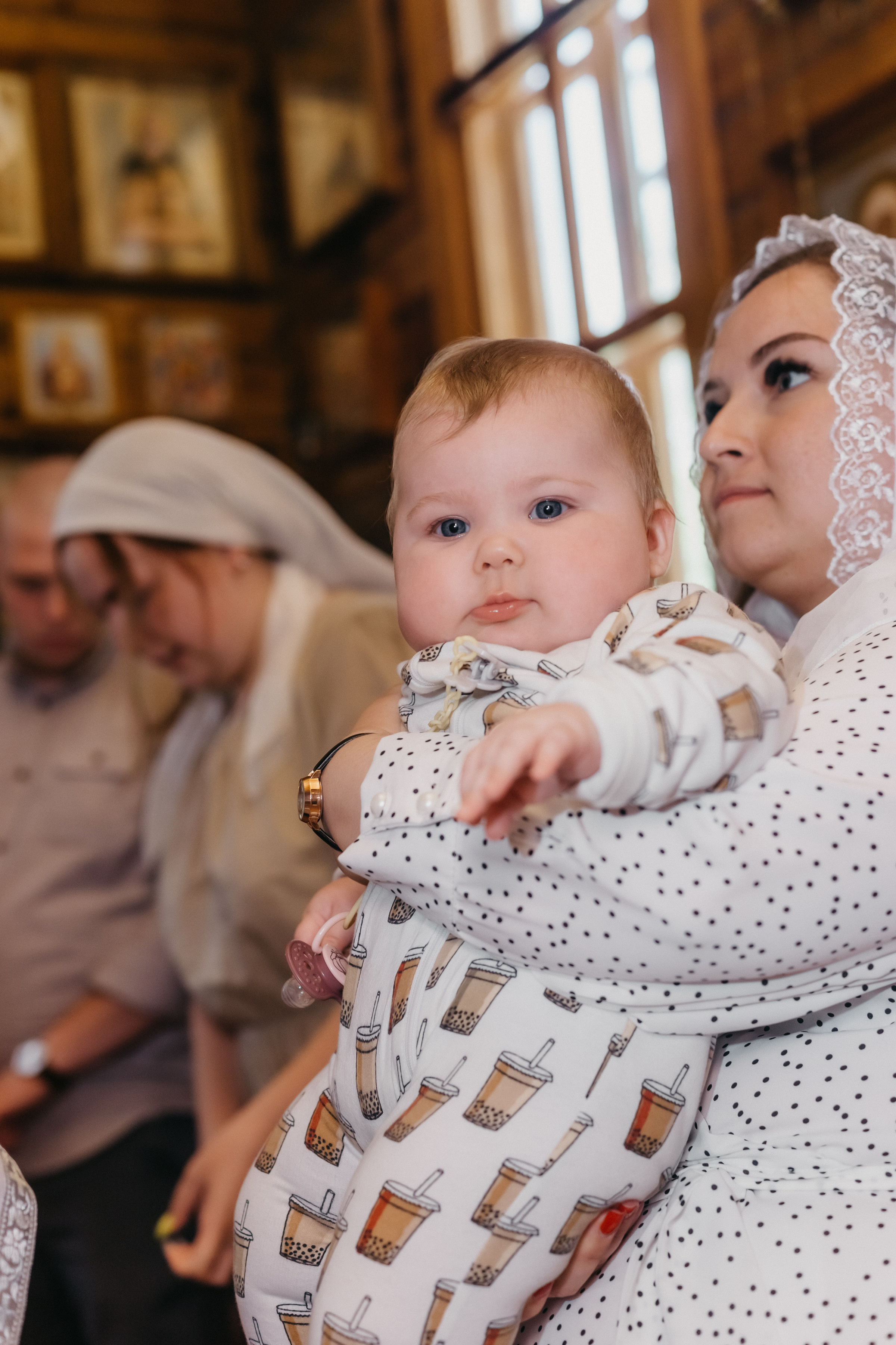Крещение ребенка. Ольга Плаксина фотограф в Саратове