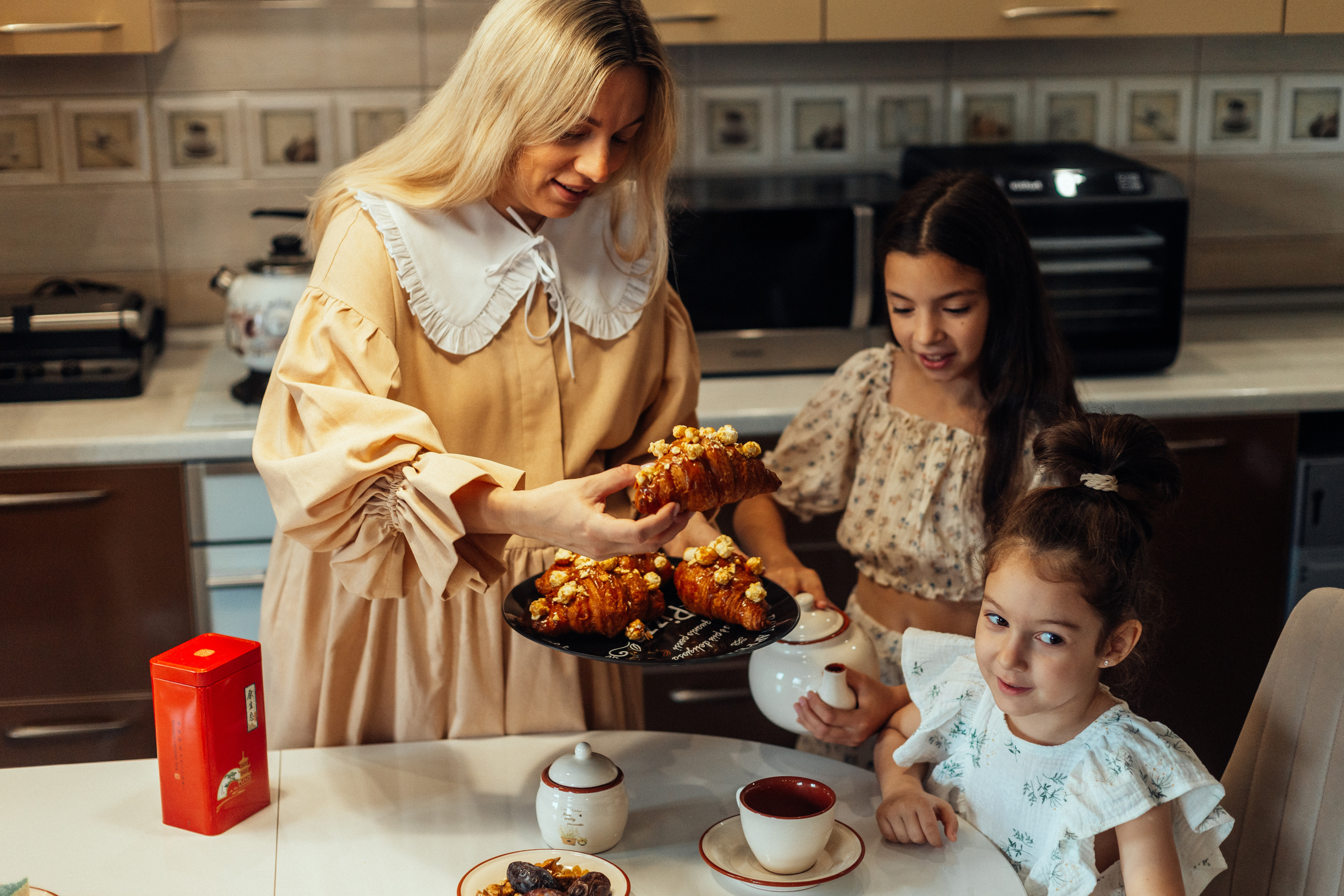 Домашняя семейная сьемка семьи Давидянц. Ольга Плаксина фотограф в Саратове