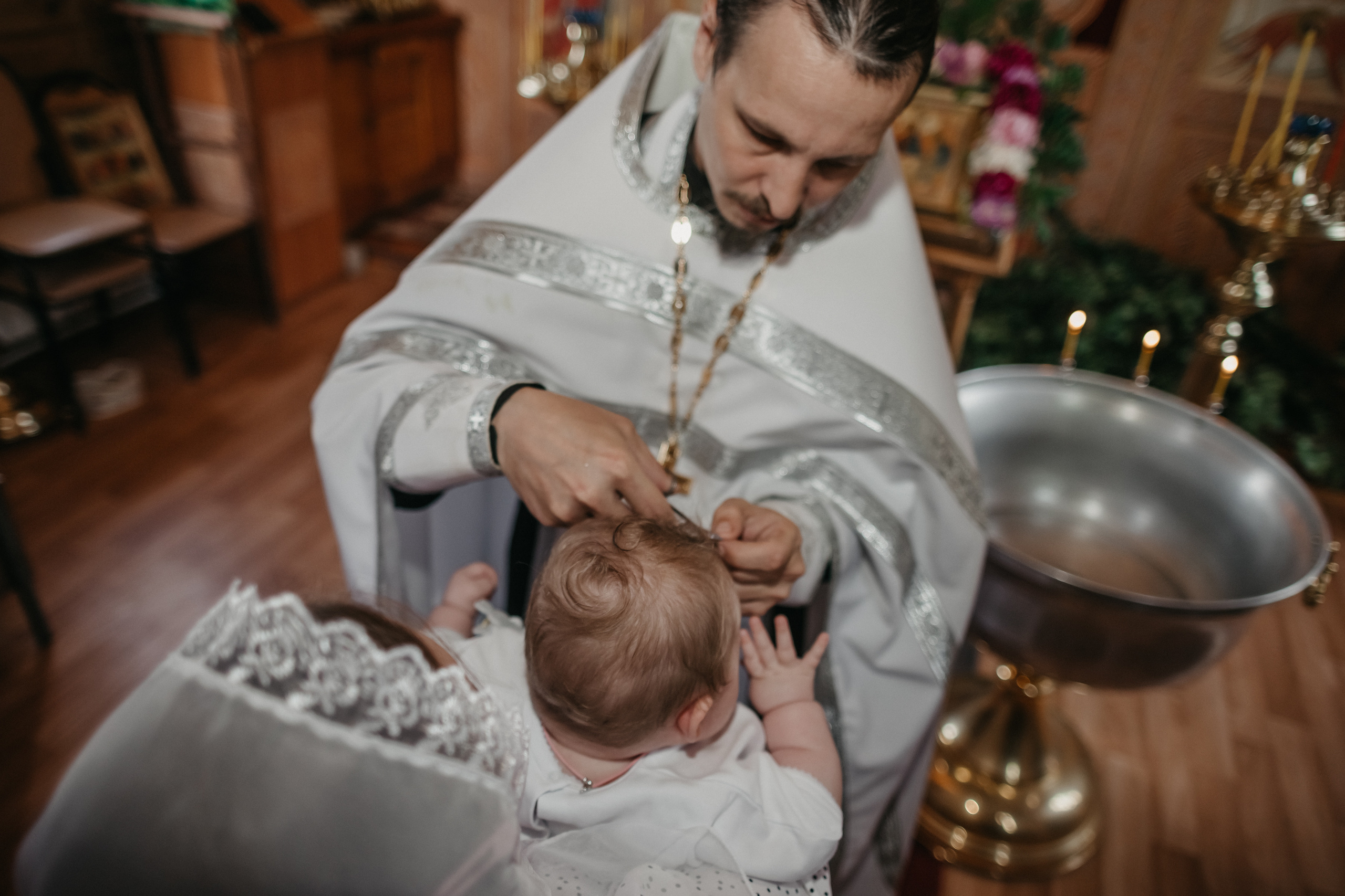 Крещение ребенка. Ольга Плаксина фотограф в Саратове