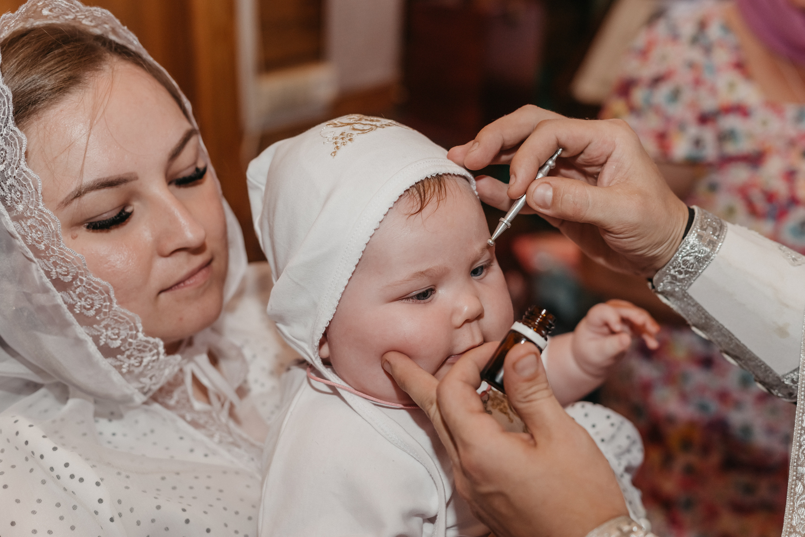 Крещение ребенка. Ольга Плаксина фотограф в Саратове