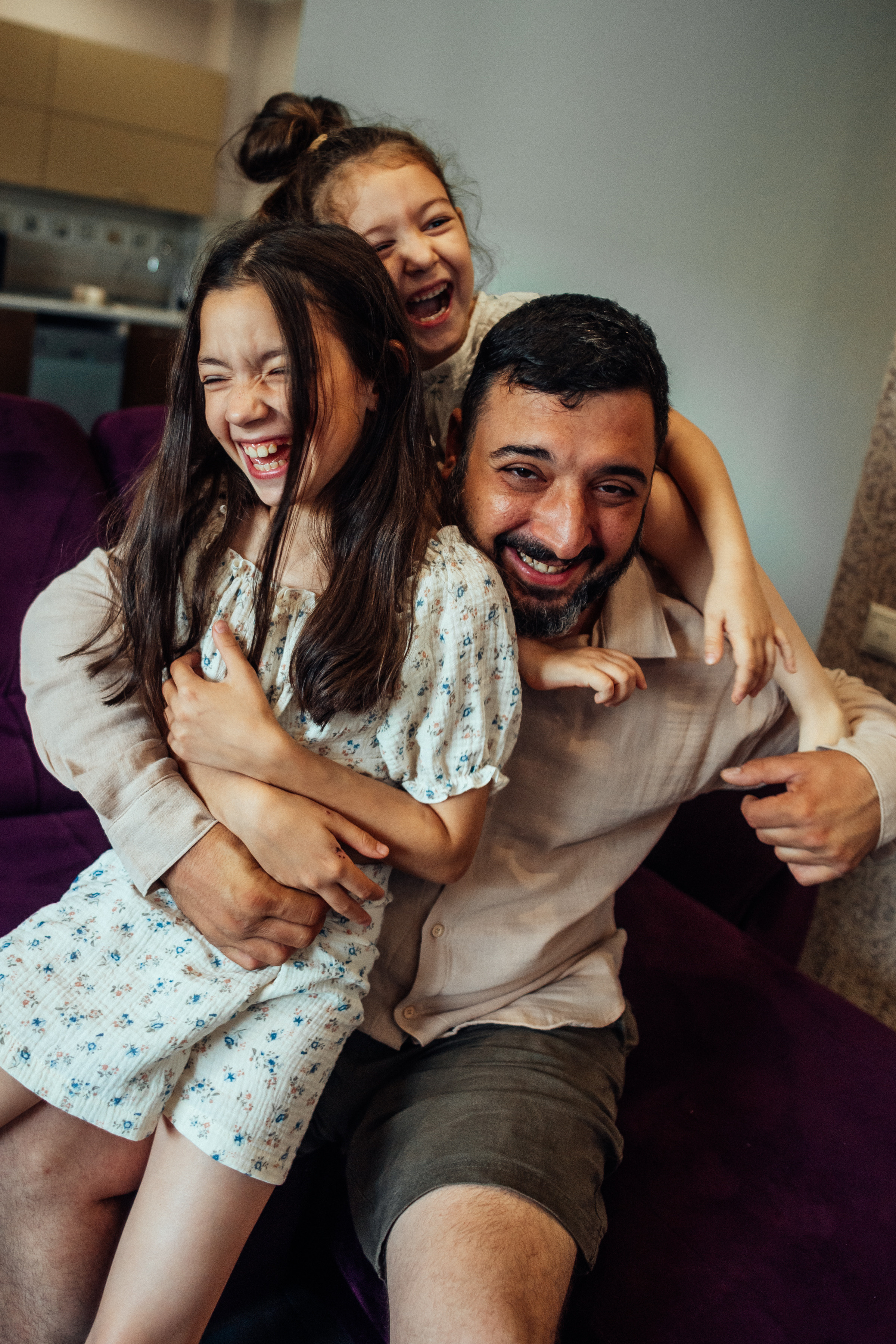 Домашняя семейная сьемка семьи Давидянц. Ольга Плаксина фотограф в Саратове