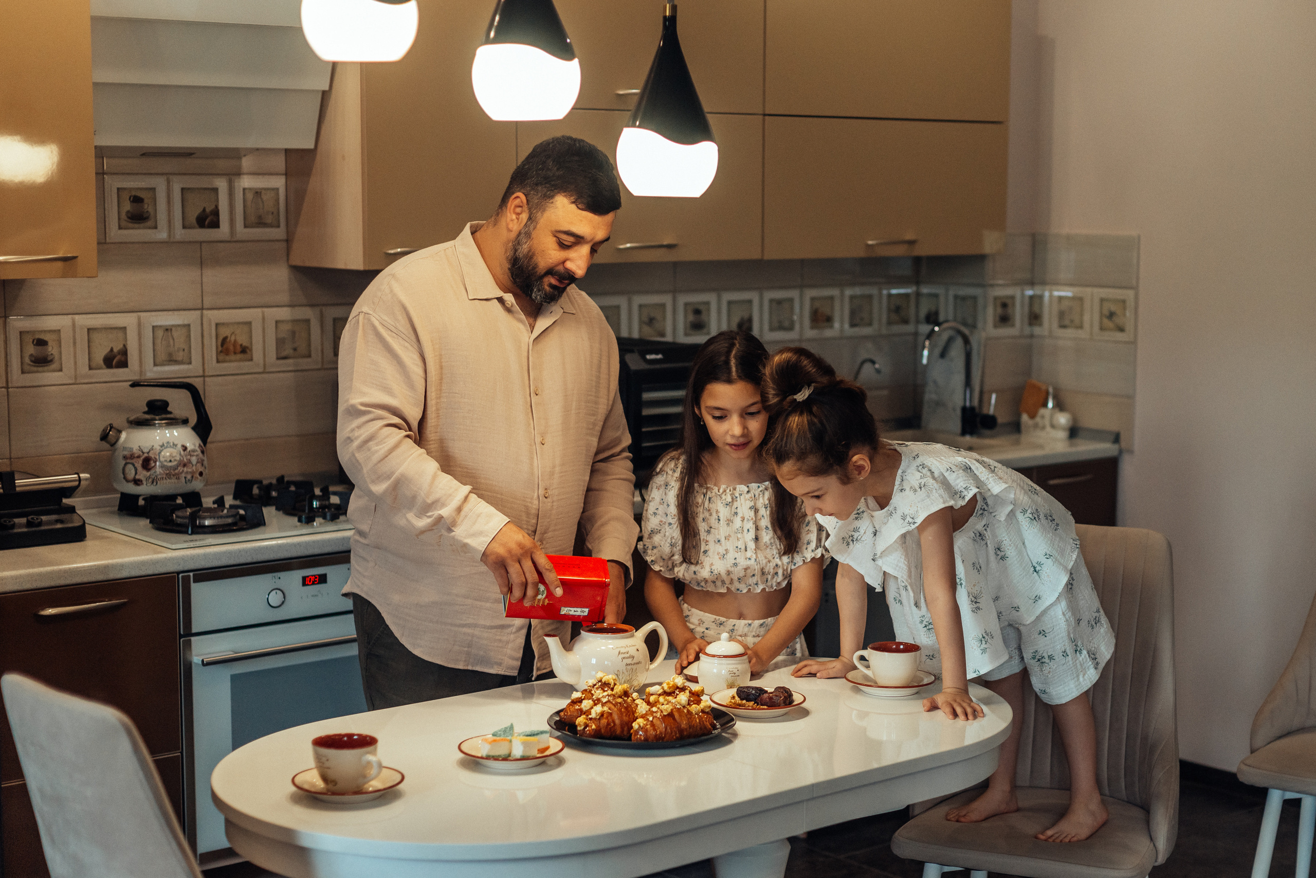 Домашняя семейная сьемка семьи Давидянц. Ольга Плаксина фотограф в Саратове