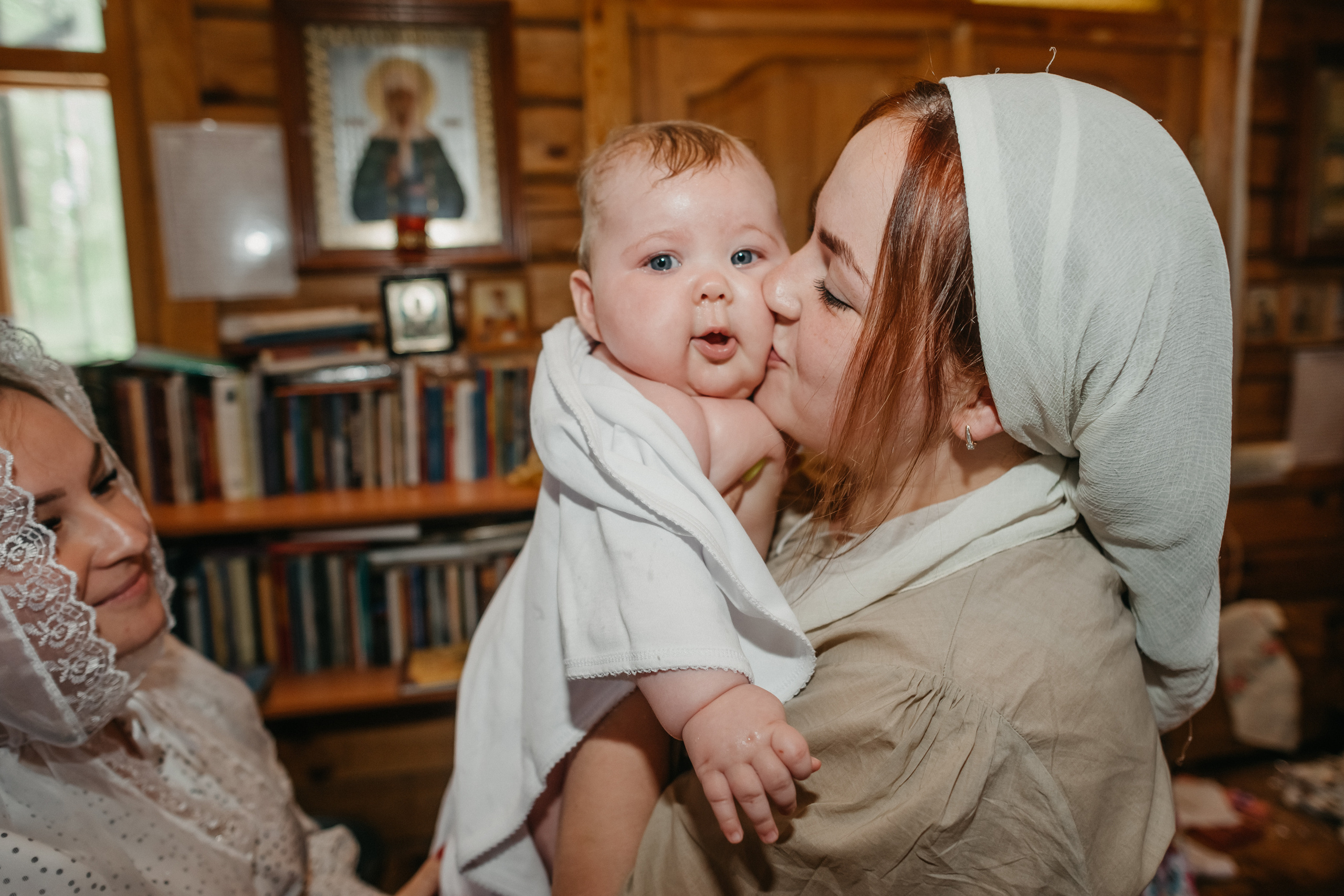 Крещение ребенка. Ольга Плаксина фотограф в Саратове