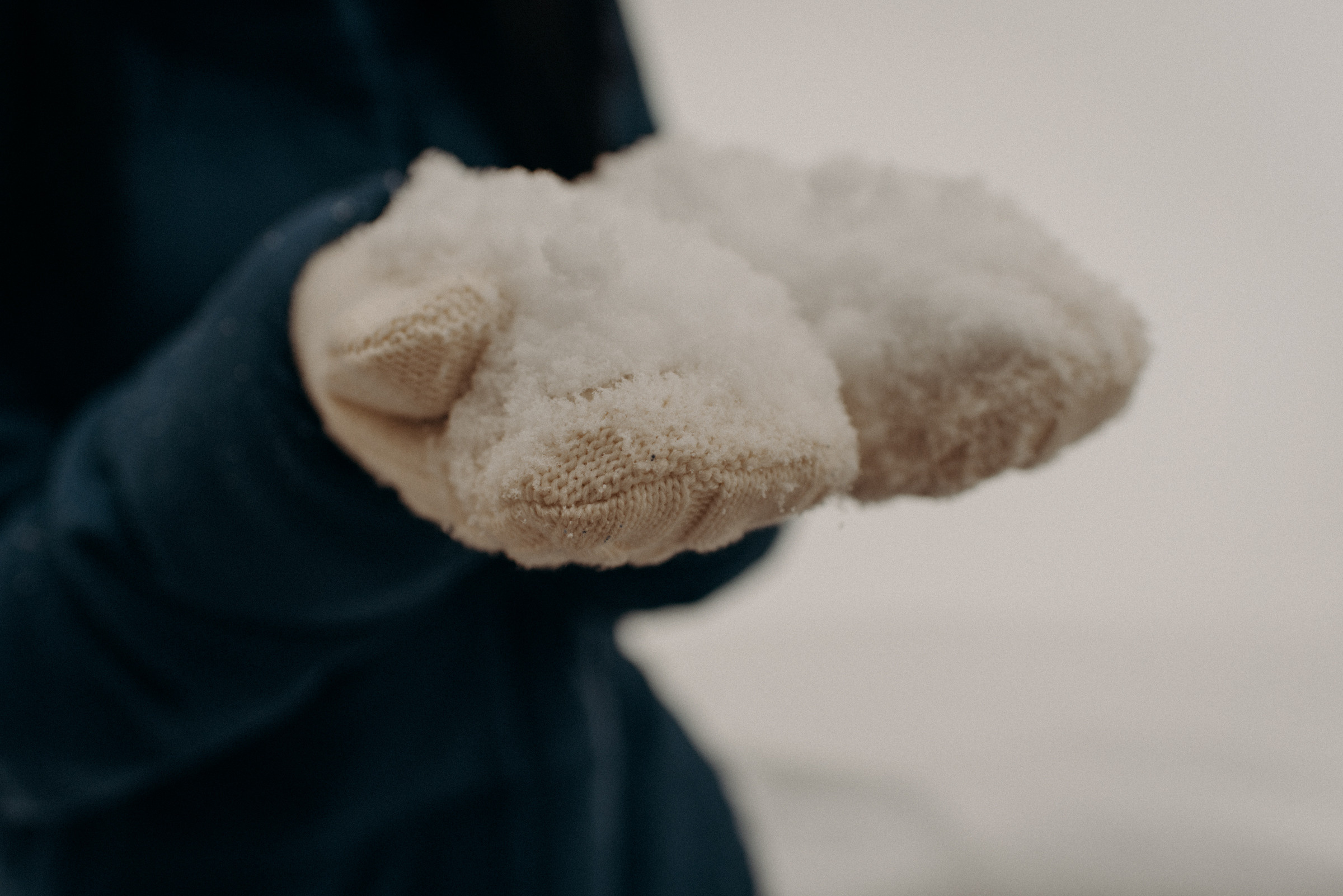 Индивидуальная фотосессия на улице зимой