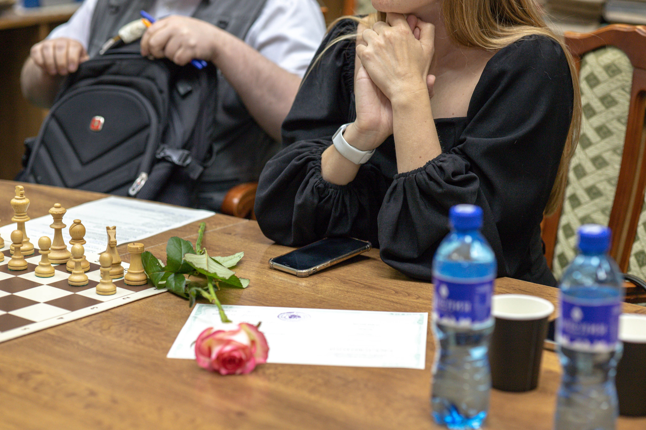 Награждение шахматной федерации