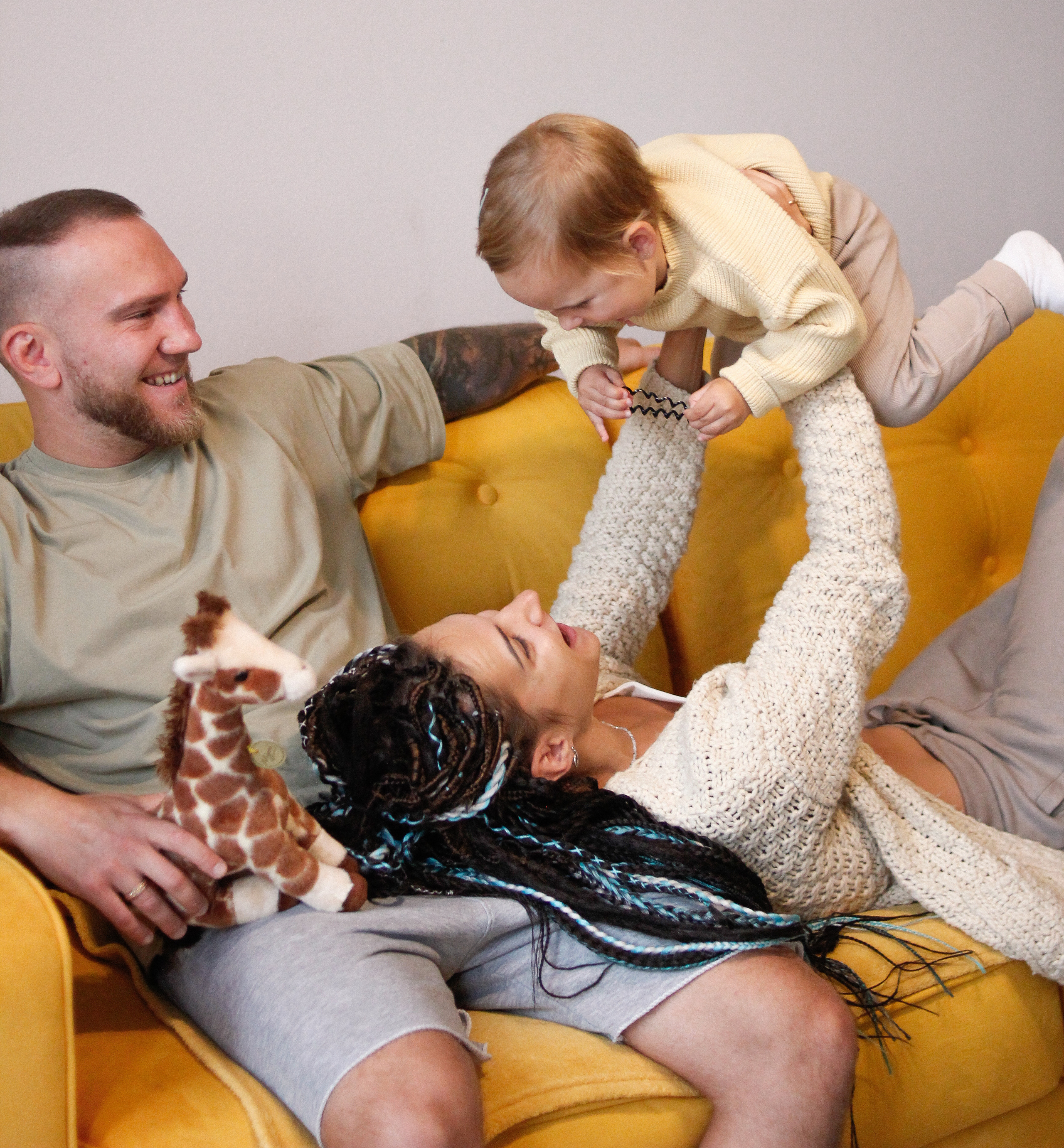 Антон, Ксюша и Тея. Семейный фотограф Юлия Клишина