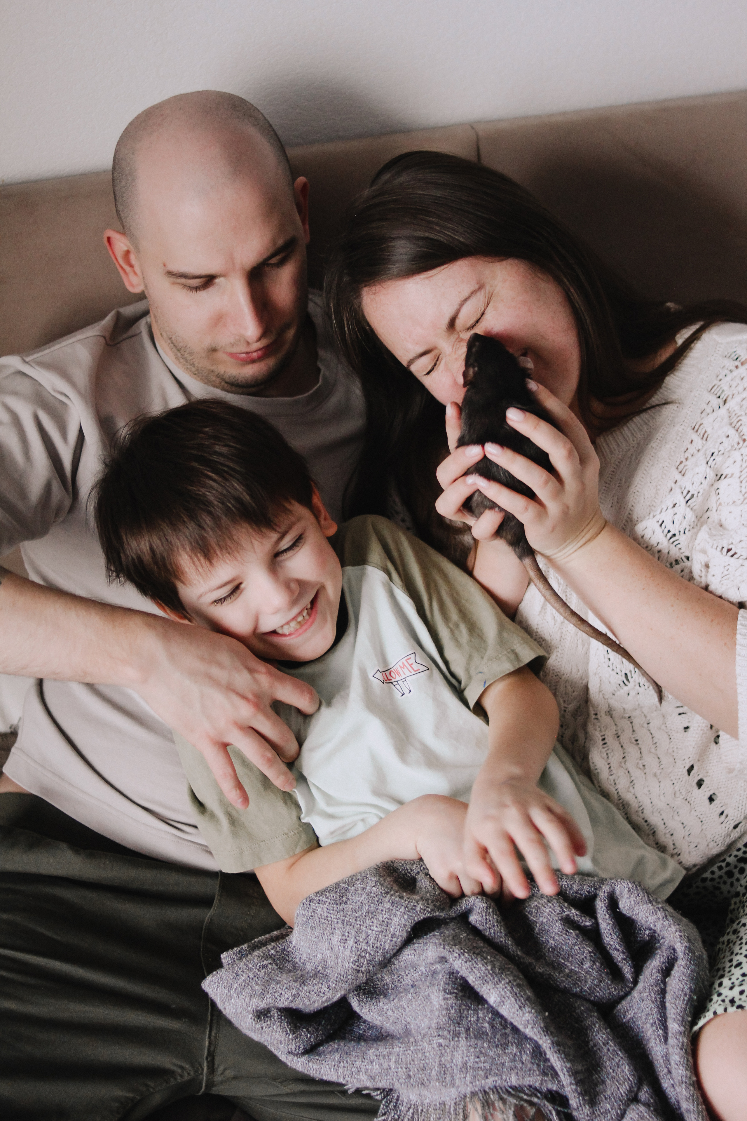 Паша, Люба, Миша и Уля. Семейный фотограф Юлия Клишина