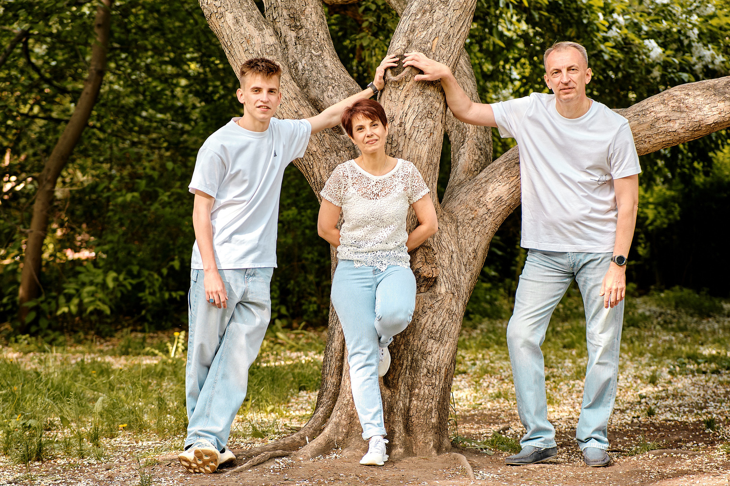 Фотосессия ''Семейное древо'' в парке. Профессиональный фотограф в Екатеринбурге Юра Сахар