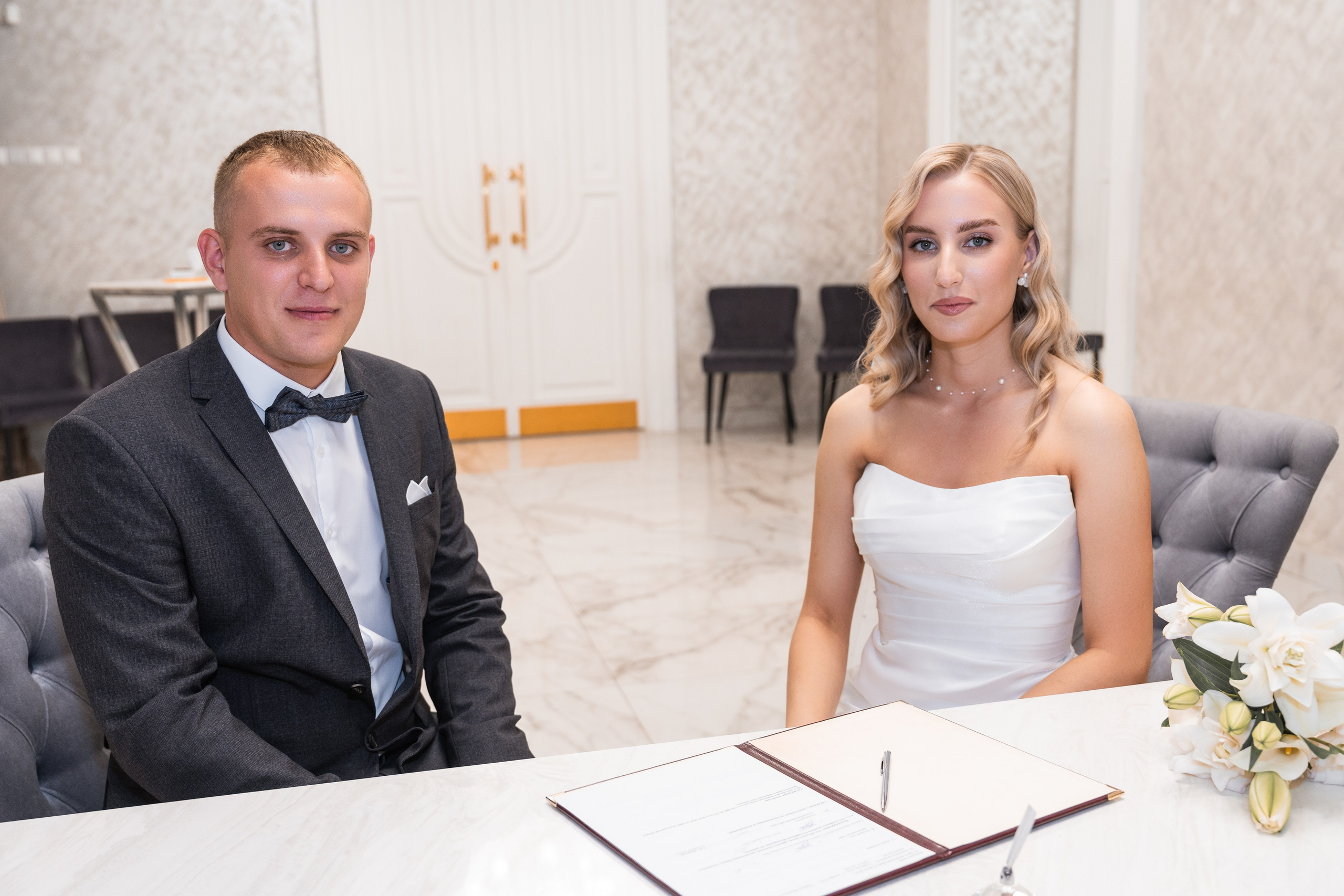 Свадебная фотосессия в Москве, регистрация в Кутузовском ЗАГСе Москва. Свадебный фотограф в Москве Анна Полушина