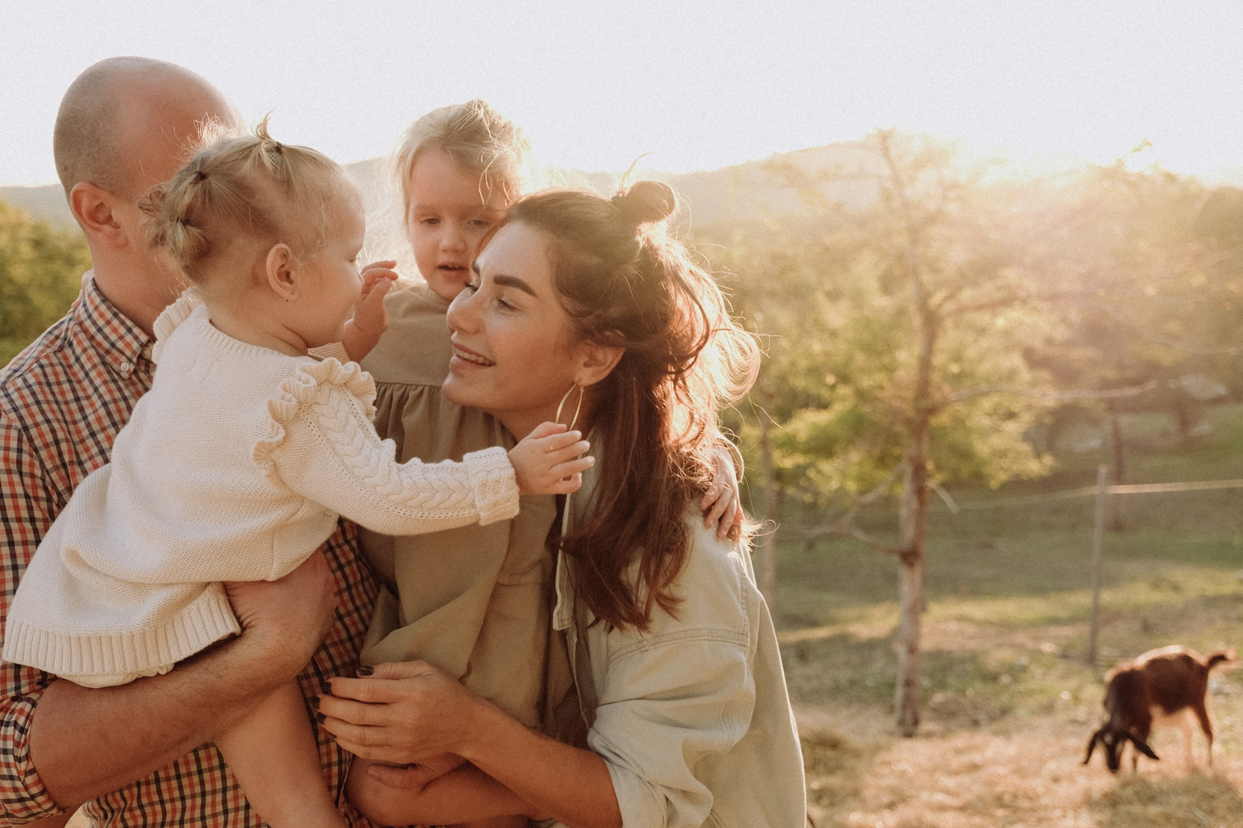 Семья Агнии и Агаты. Семейный фотограф Москва