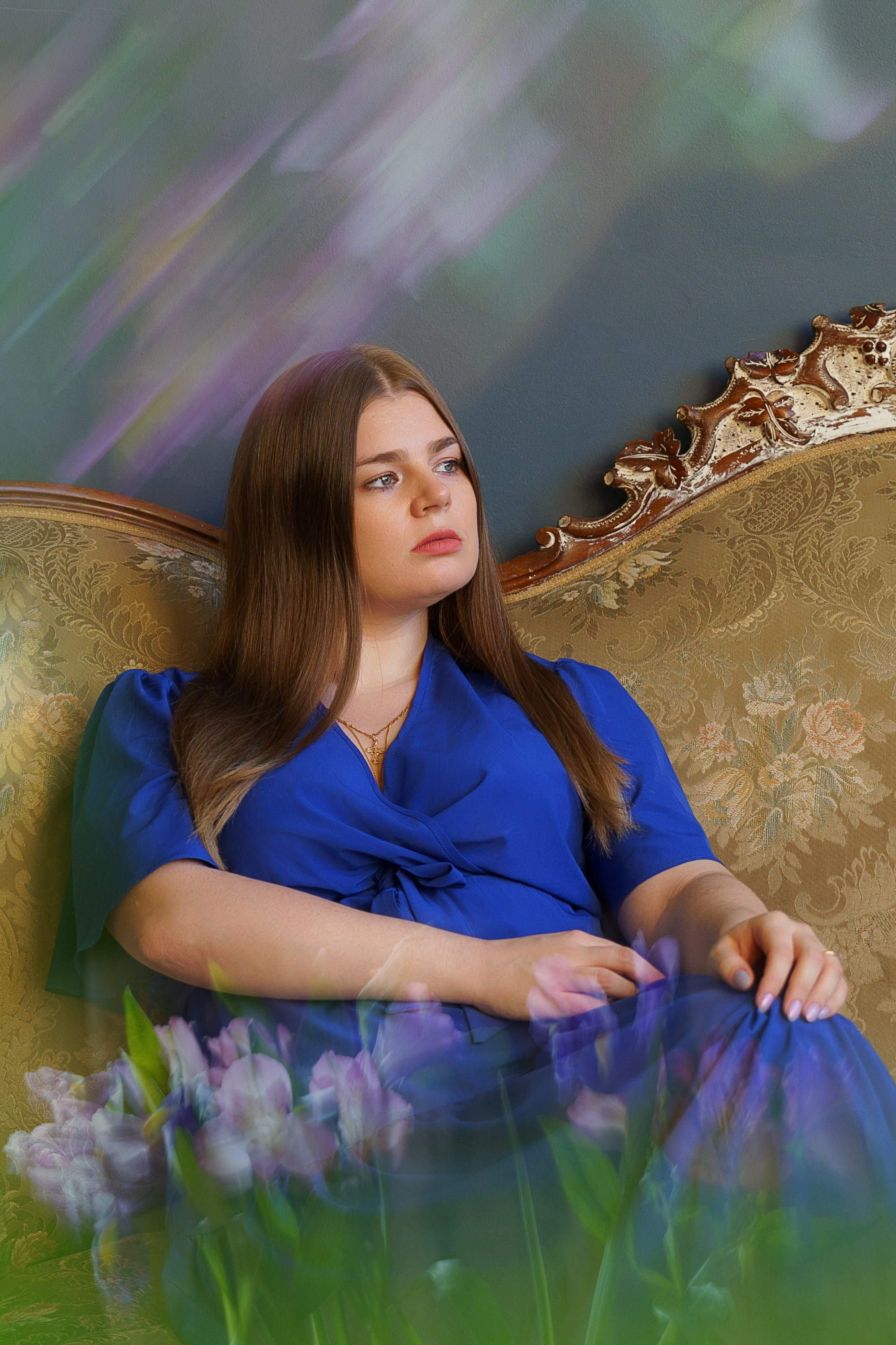 Весенний художественный портрет. Дарья