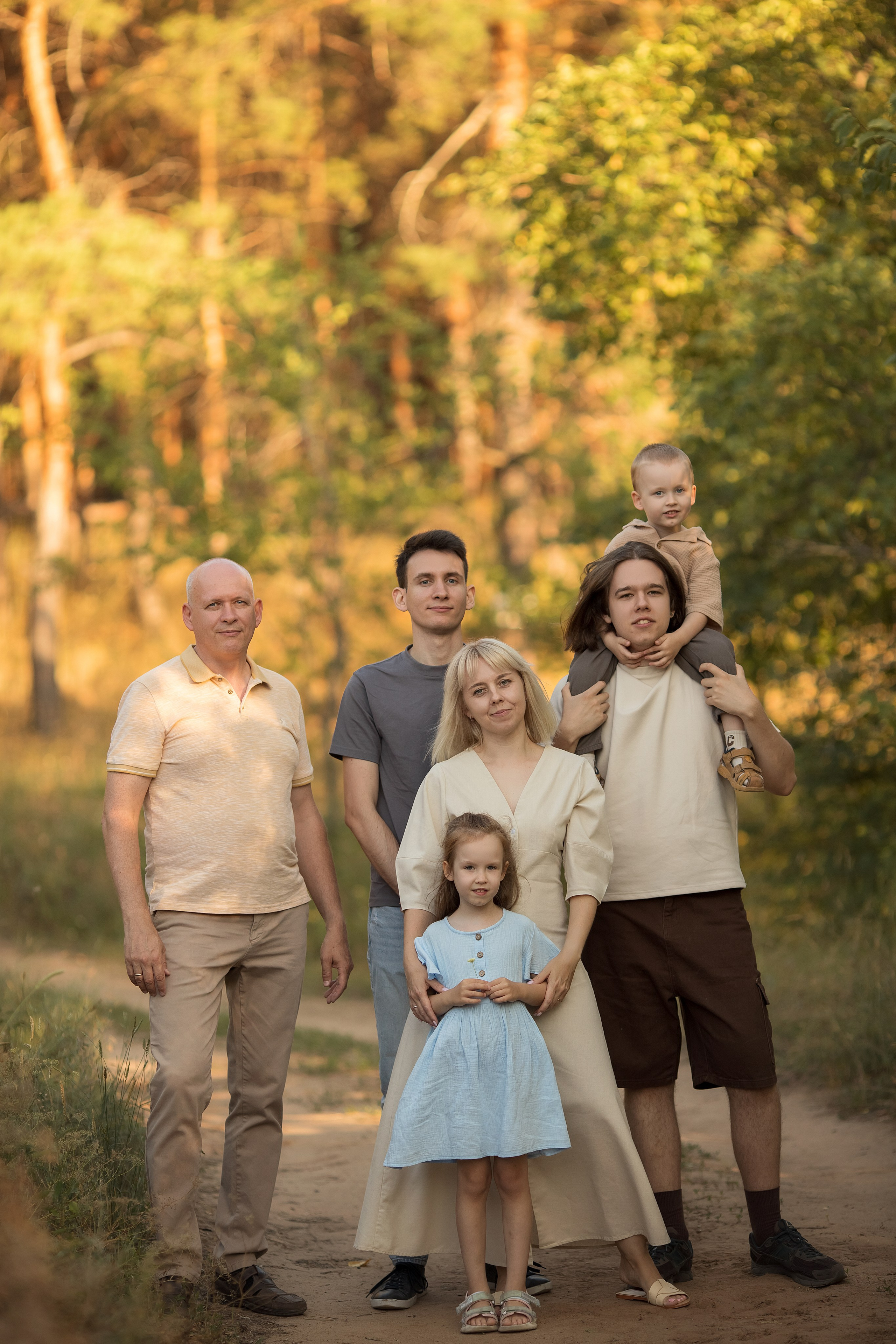 Семейное лето. Семейный и детский фотограф в Саратове Полина Коткина
