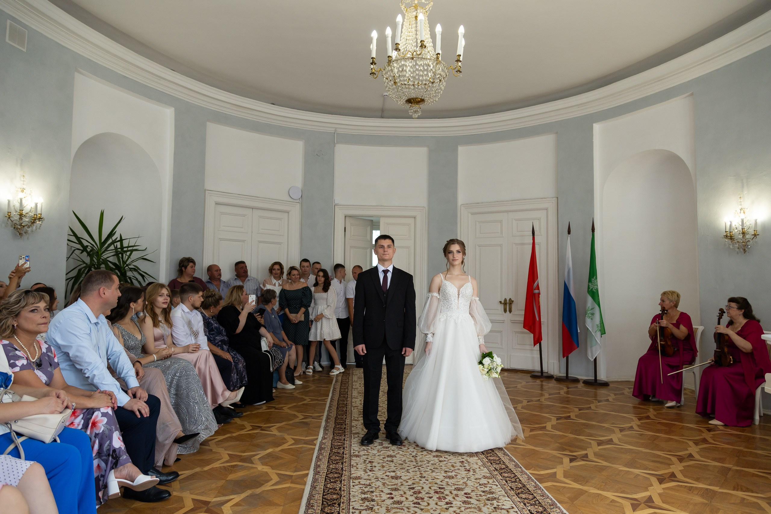 Регистрация брака. Свадебная фотосъёмка в Москве, Туле