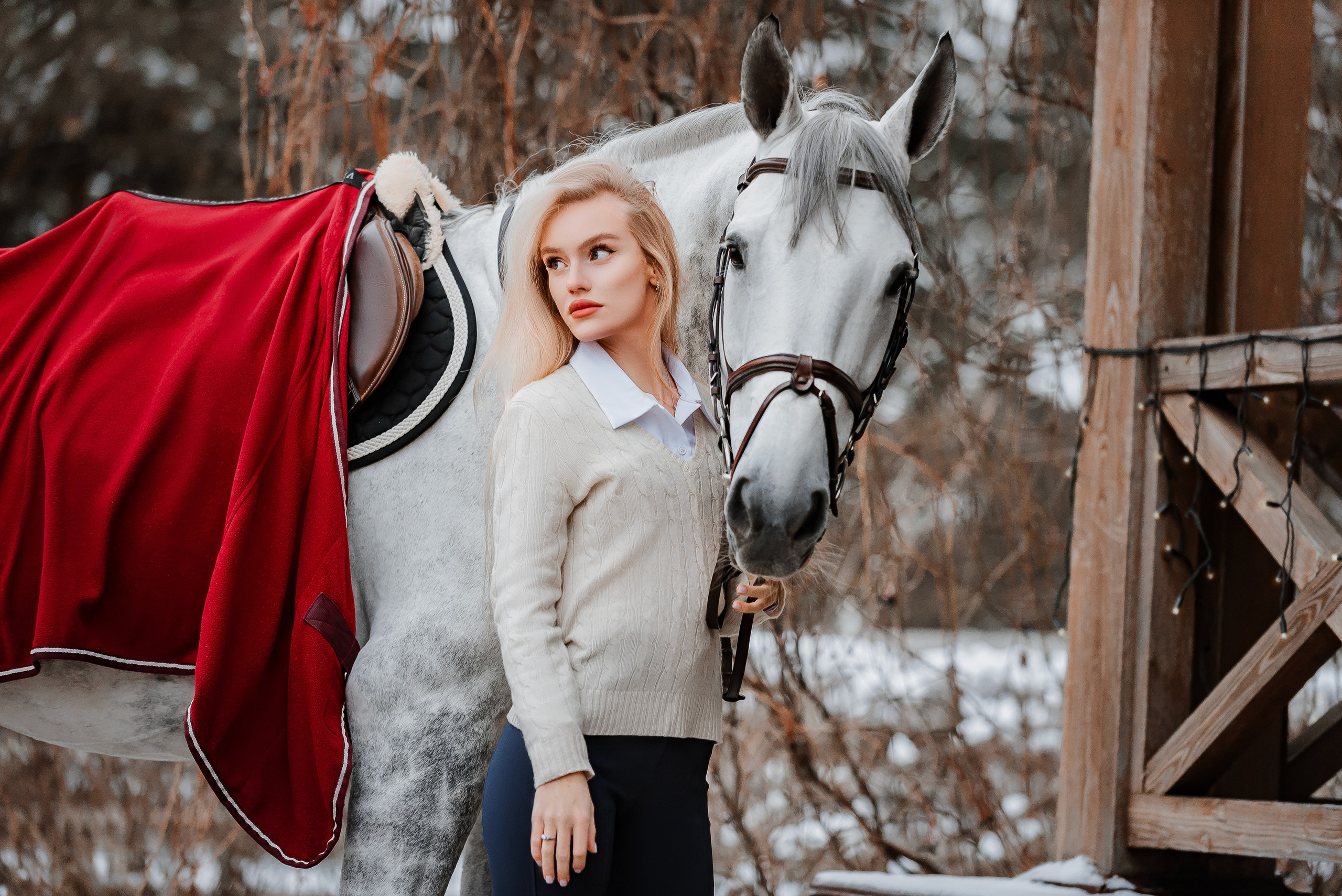 Анастасия и Соперник. Куракина Дарья • Конный фотограф