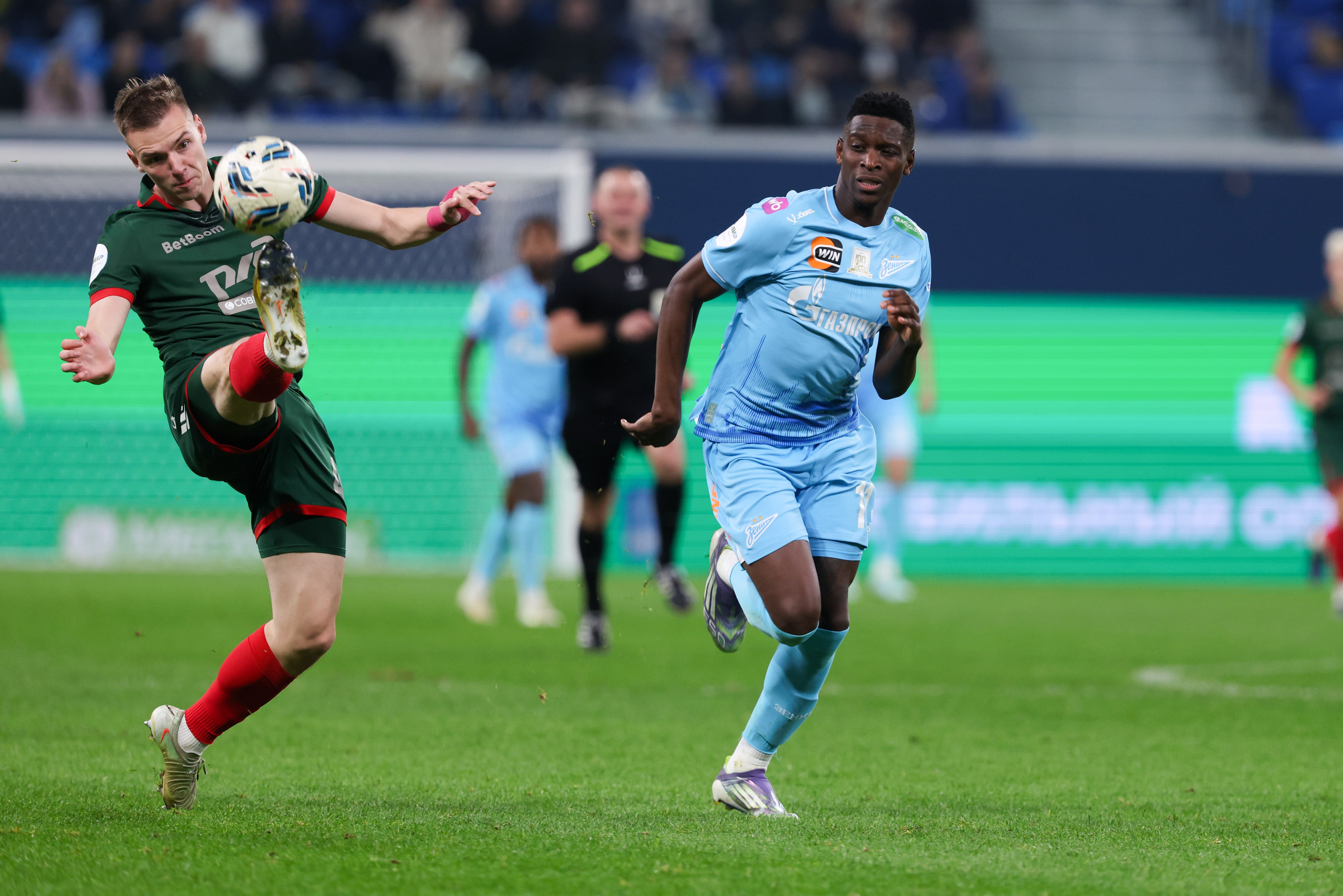 ФК «Зенит» — ФК «Локомотив» 14 тур РПЛ 01.11.2025. Спортивный и репортажный фотограф Антон Тереханов