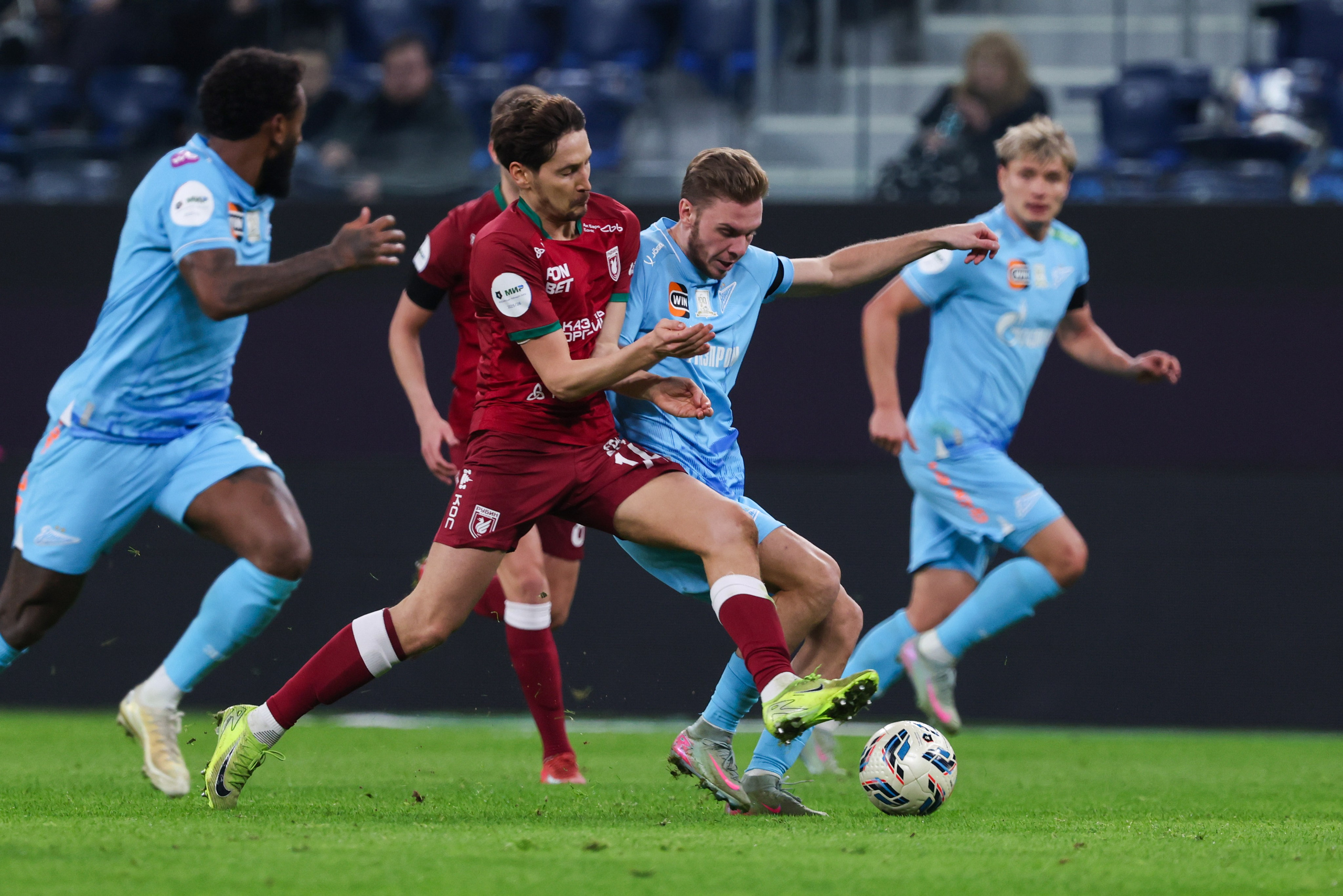 ФК «Зенит» — ФК «Рубин» 30.11.2025. Спортивный и репортажный фотограф Антон Тереханов
