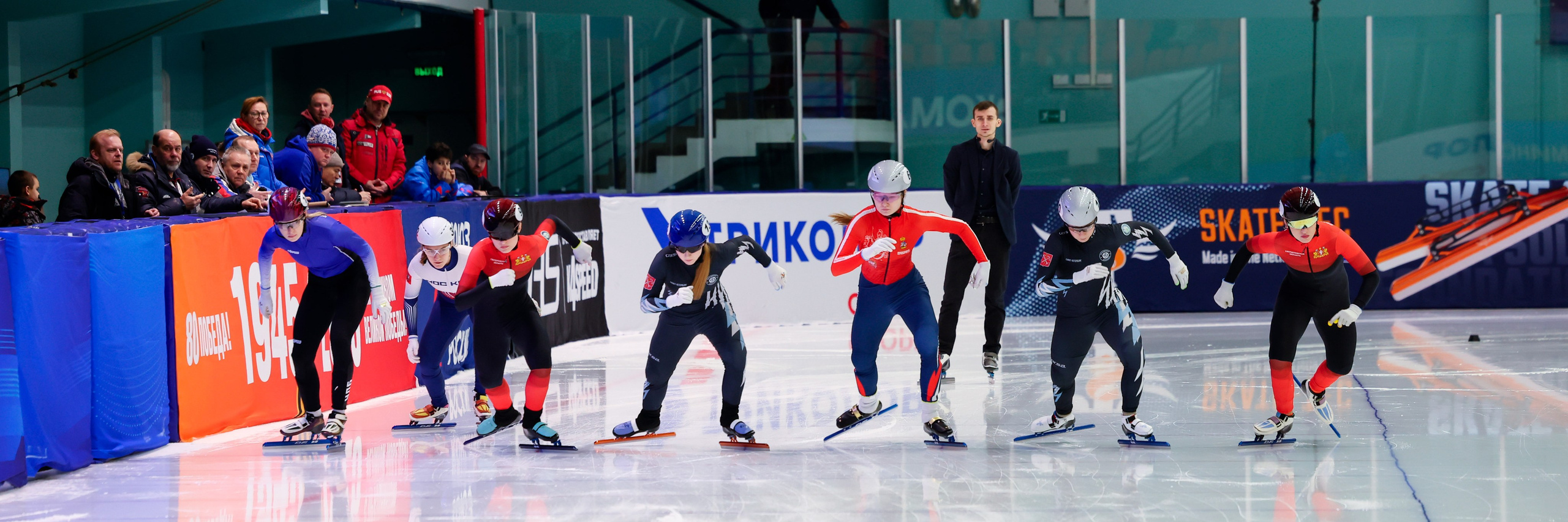 5 этап Кубка России Шорт-трек 14-16.02.2025. Спортивный и репортажный фотограф Антон Тереханов