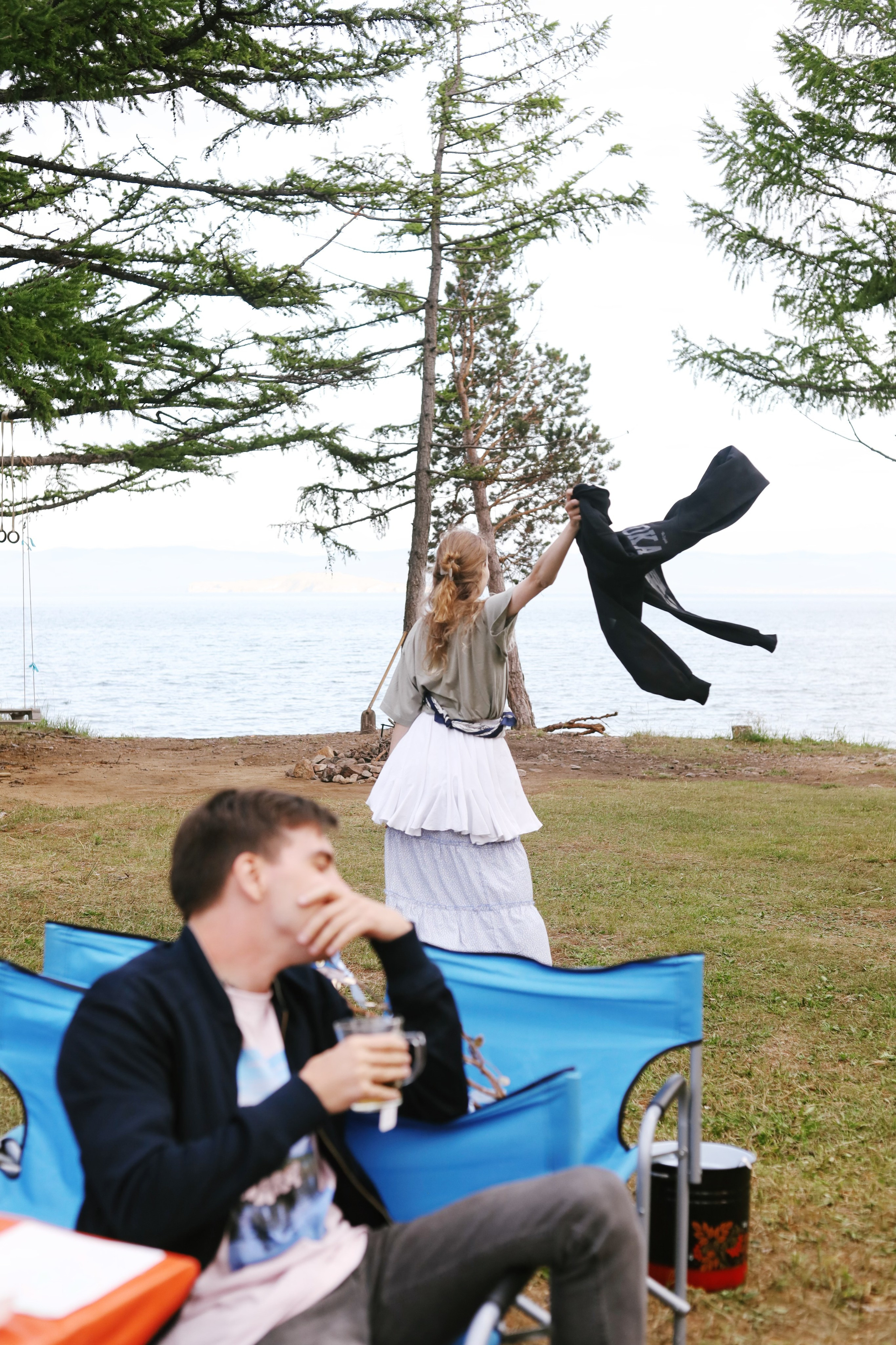 Лето 2024 / палатки. 1642 — первый лагерь для взрослых на Байкале