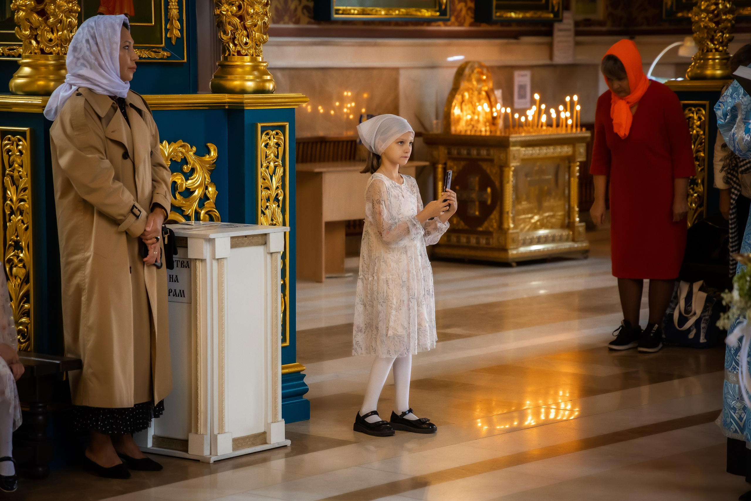 В Храме. Семейный и Свадебный фотограф в Астане Александр Астапов