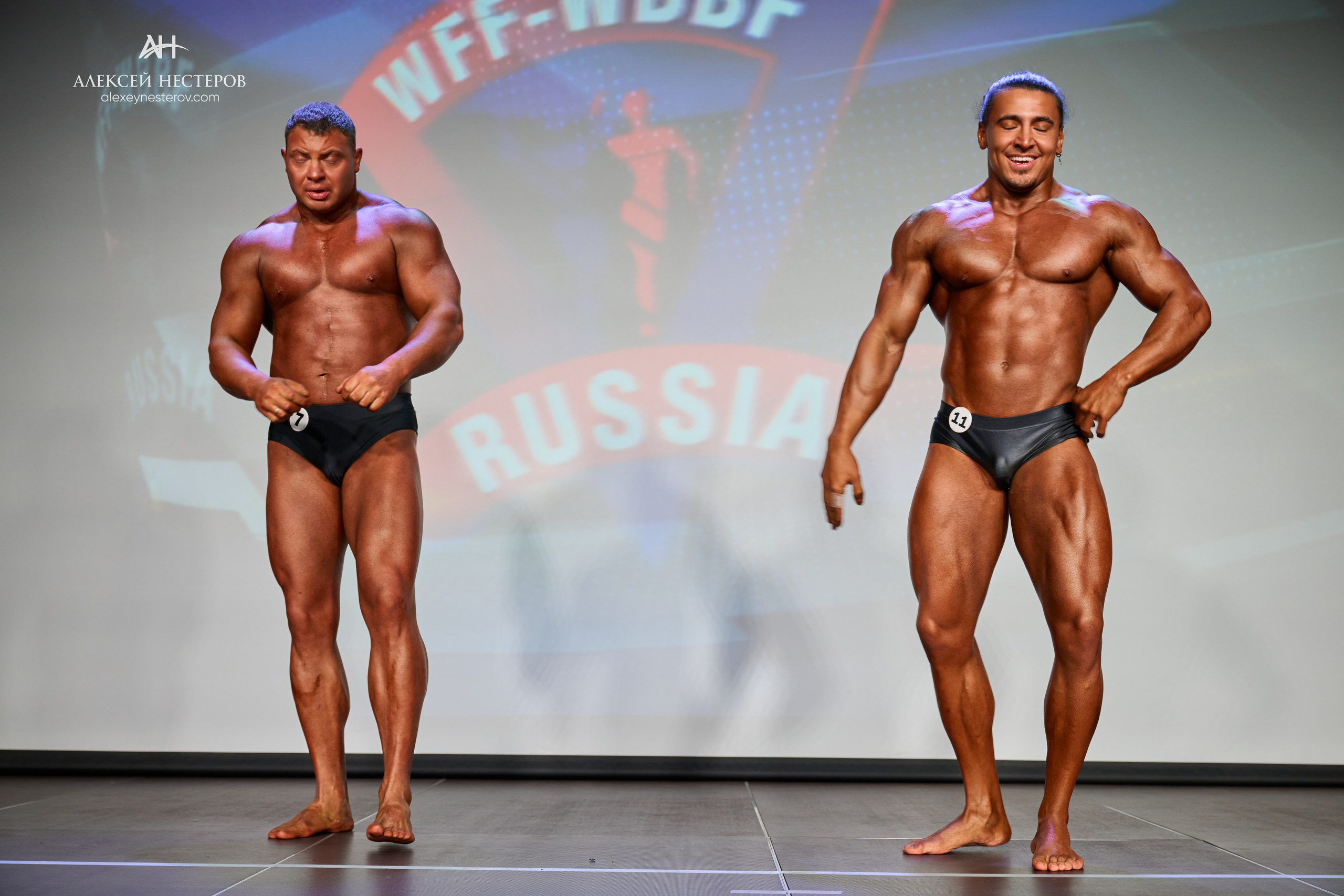 Фото с турнира «Прометей 2, WFF-WBBF Russia» 26 октября 2025. Спортивный фитнес фотограф Алексей Нестеров