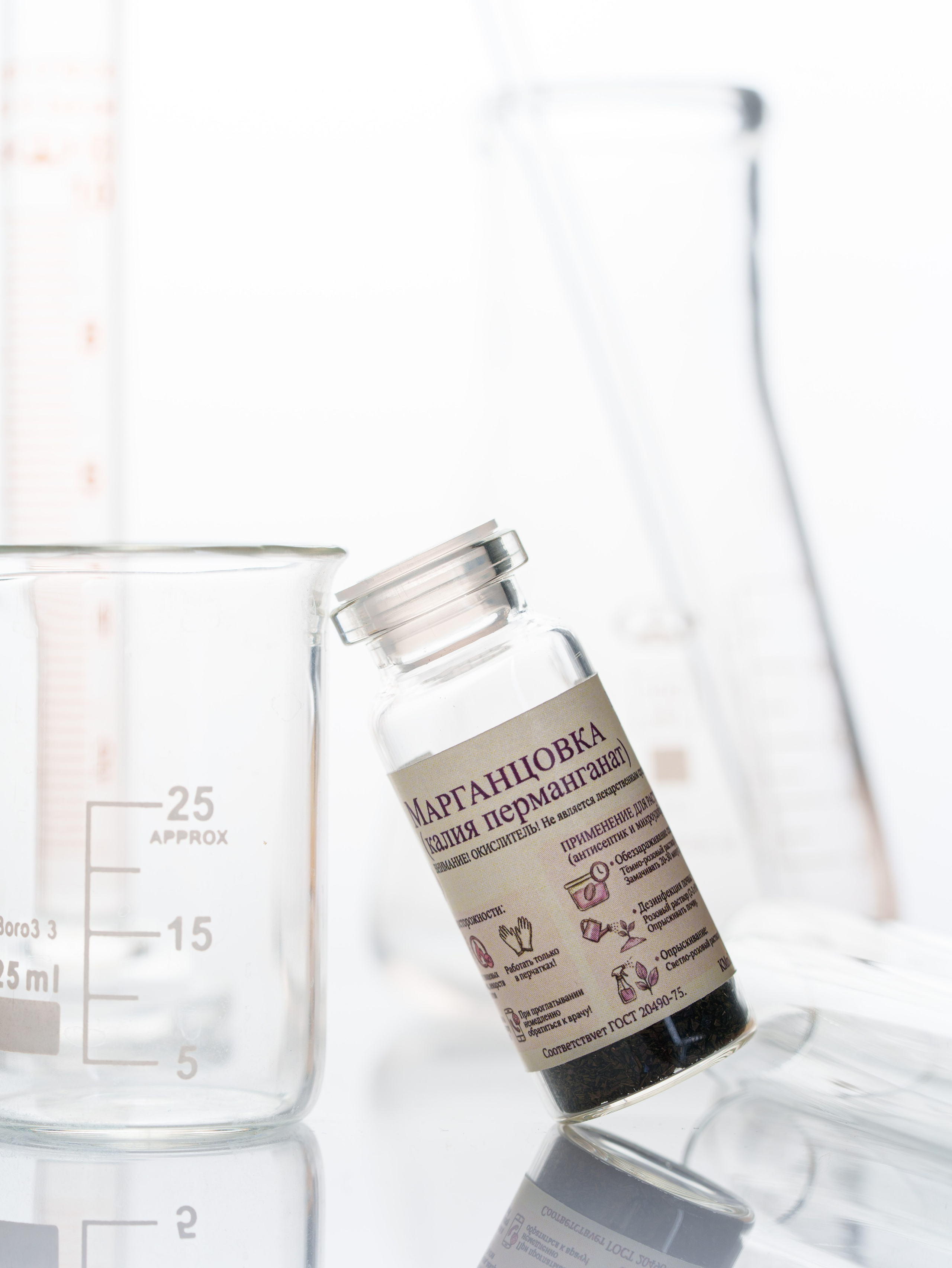 фотосъемка стеклянных предметов