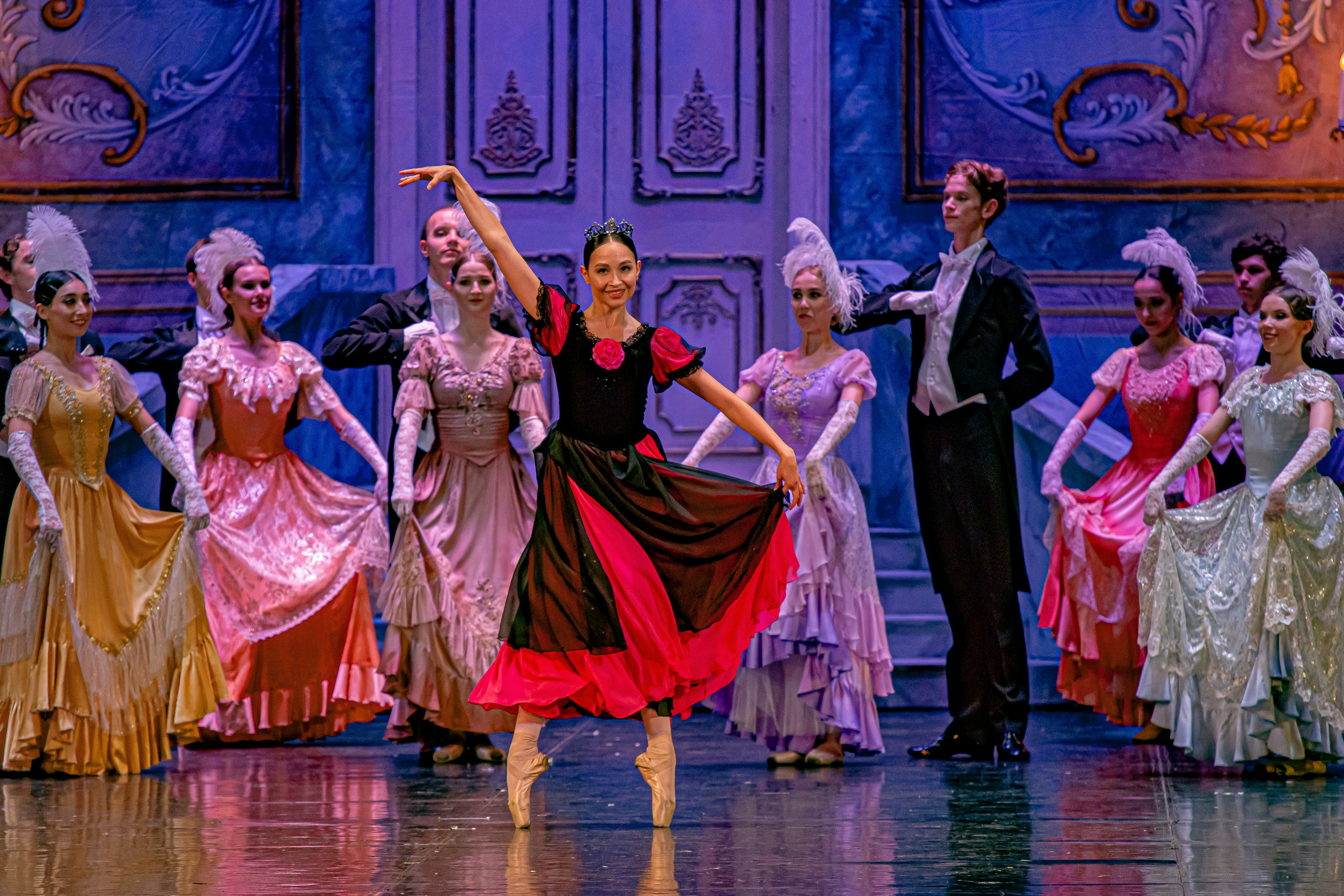 Анюта — спектакль — премьера на сцене Зимнего театра Марийского театра оперы и балета. Фотограф в Сочи Юрий Шептаев