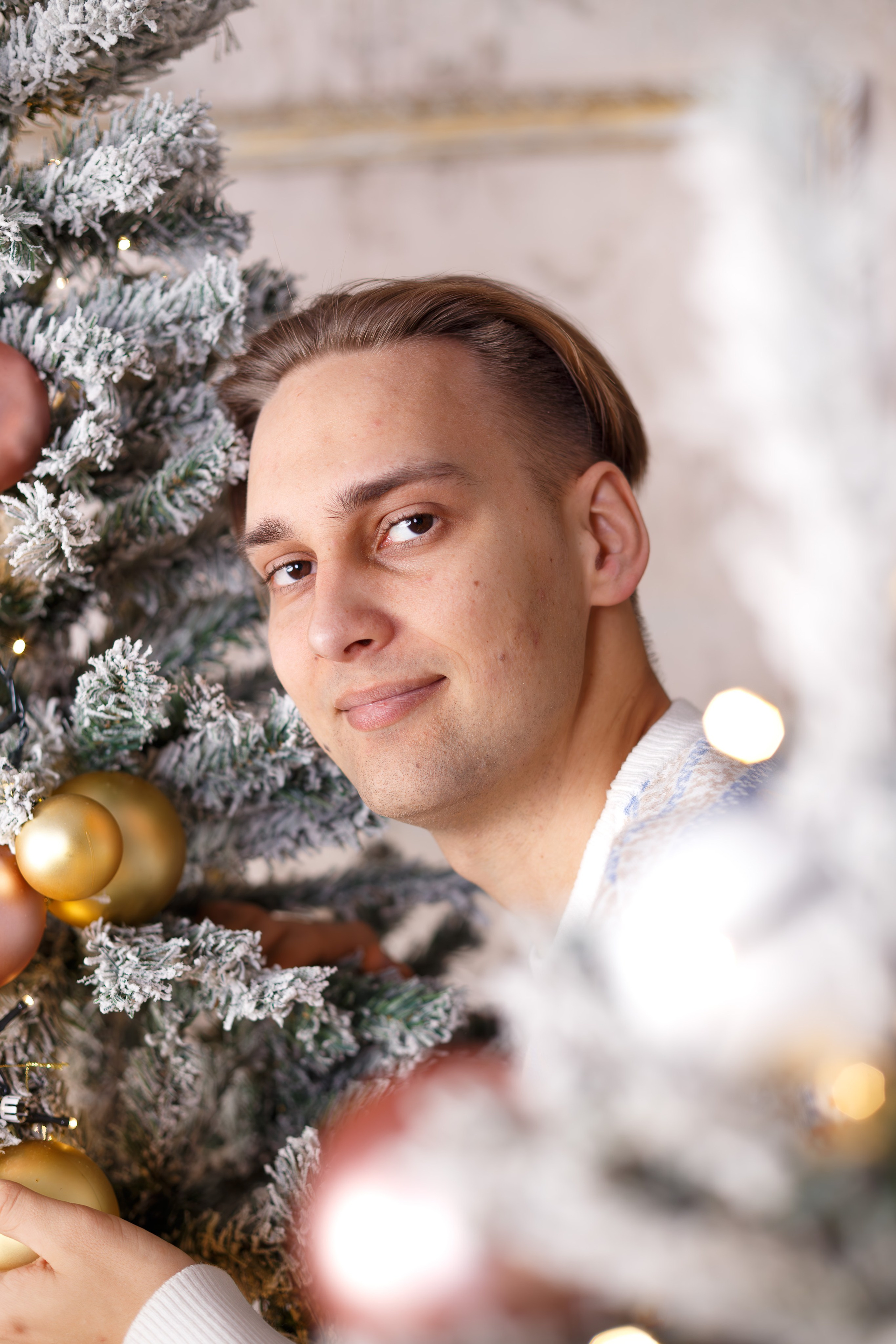 Новогодняя фотосессия. Женя и Лида. Портретный фотограф. Фёдор Марков | г. Ижевск