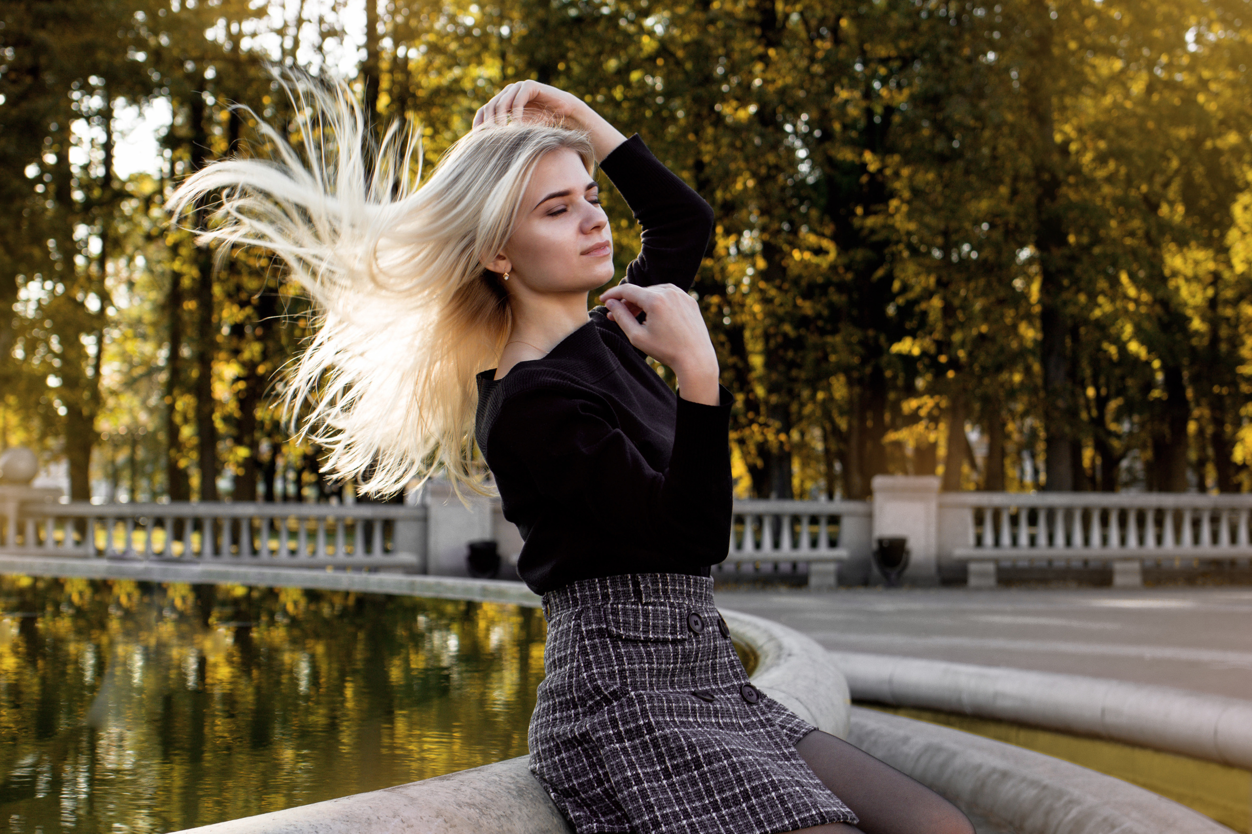 Юная осень — женские портретные съемки. Семейный фотограф в Минске Приболовец Светлана