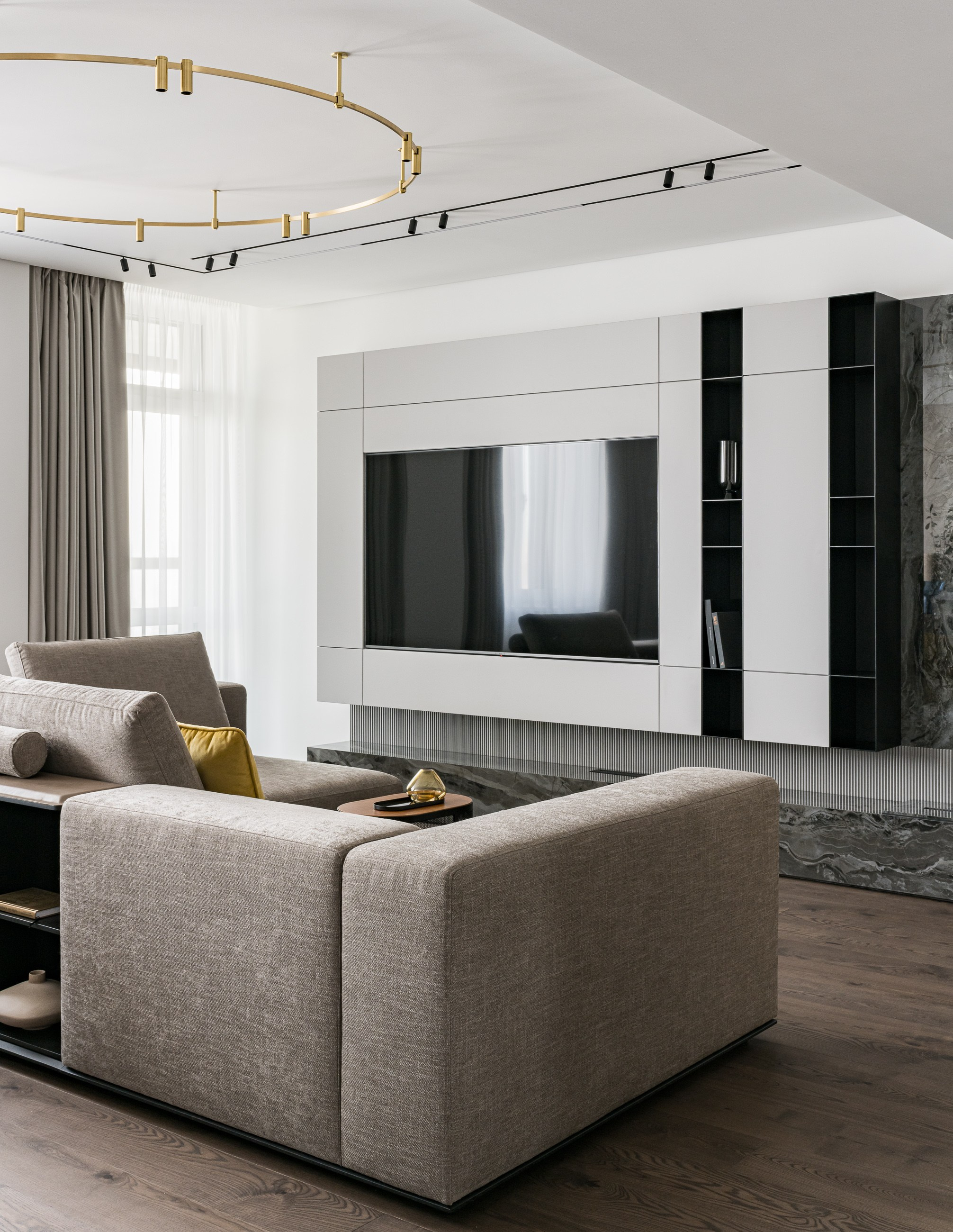 ЖК Вернисаж. Дизайн студия The IDF. Мебель на заказ